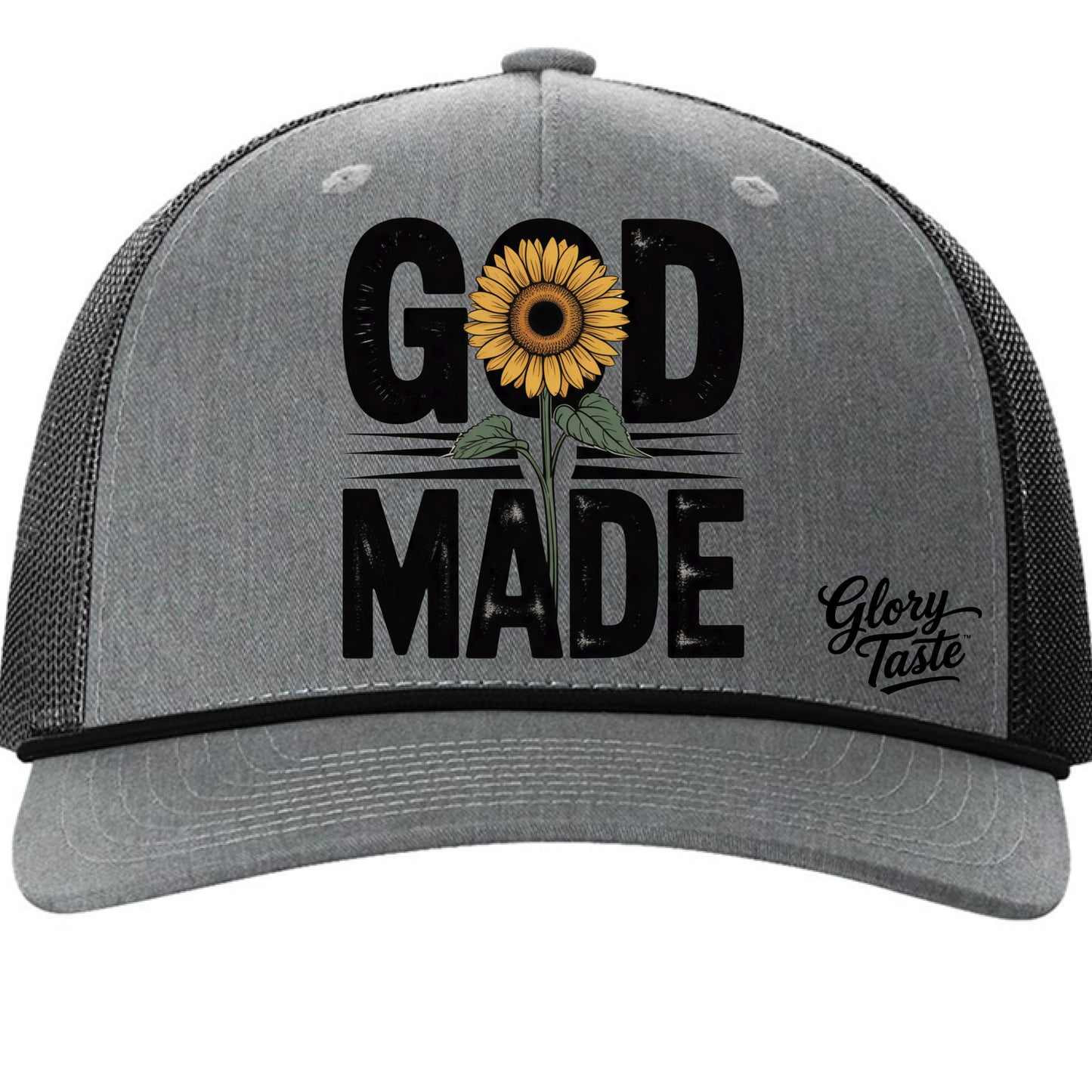Heather Grey/ Black - FRONT