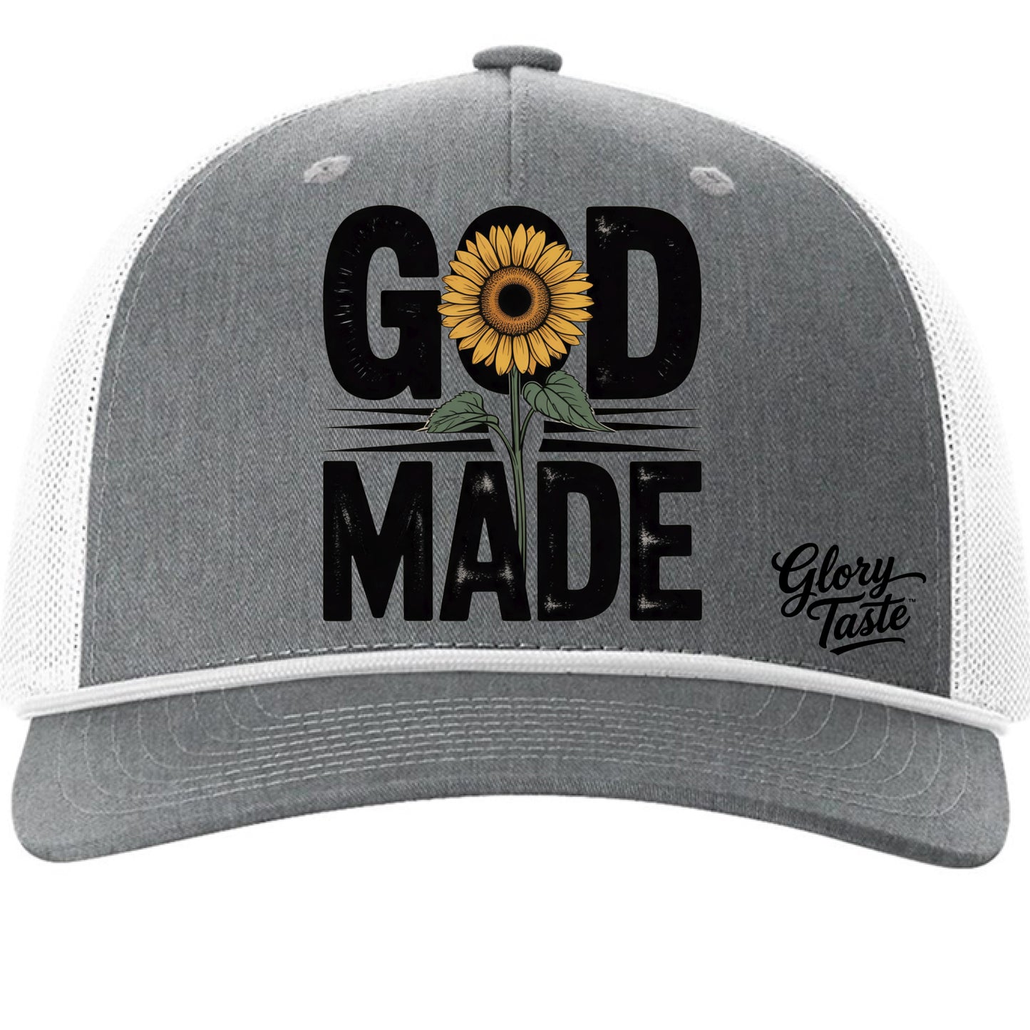 Heather Grey/ White - FRONT