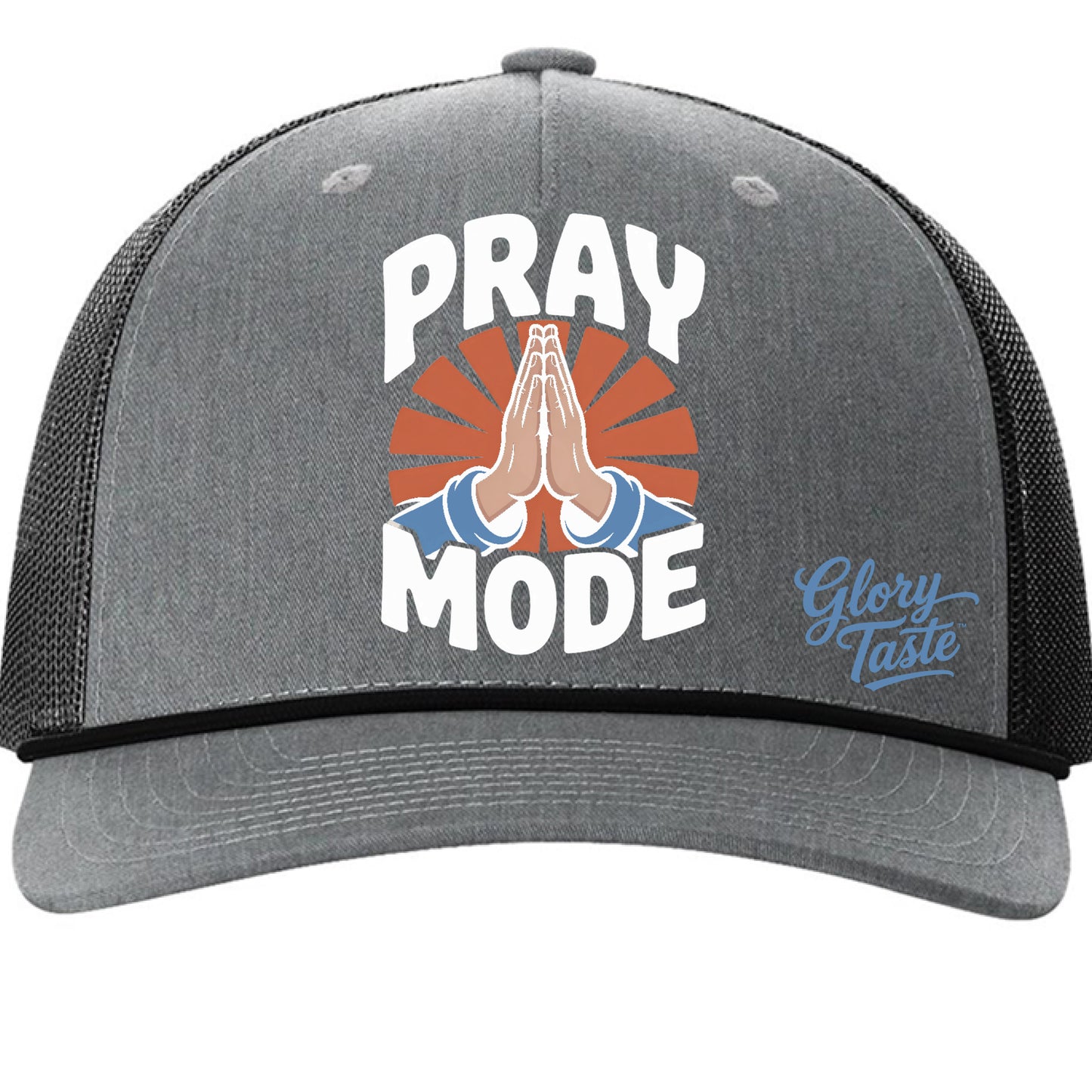 Heather Grey/ Black - FRONT