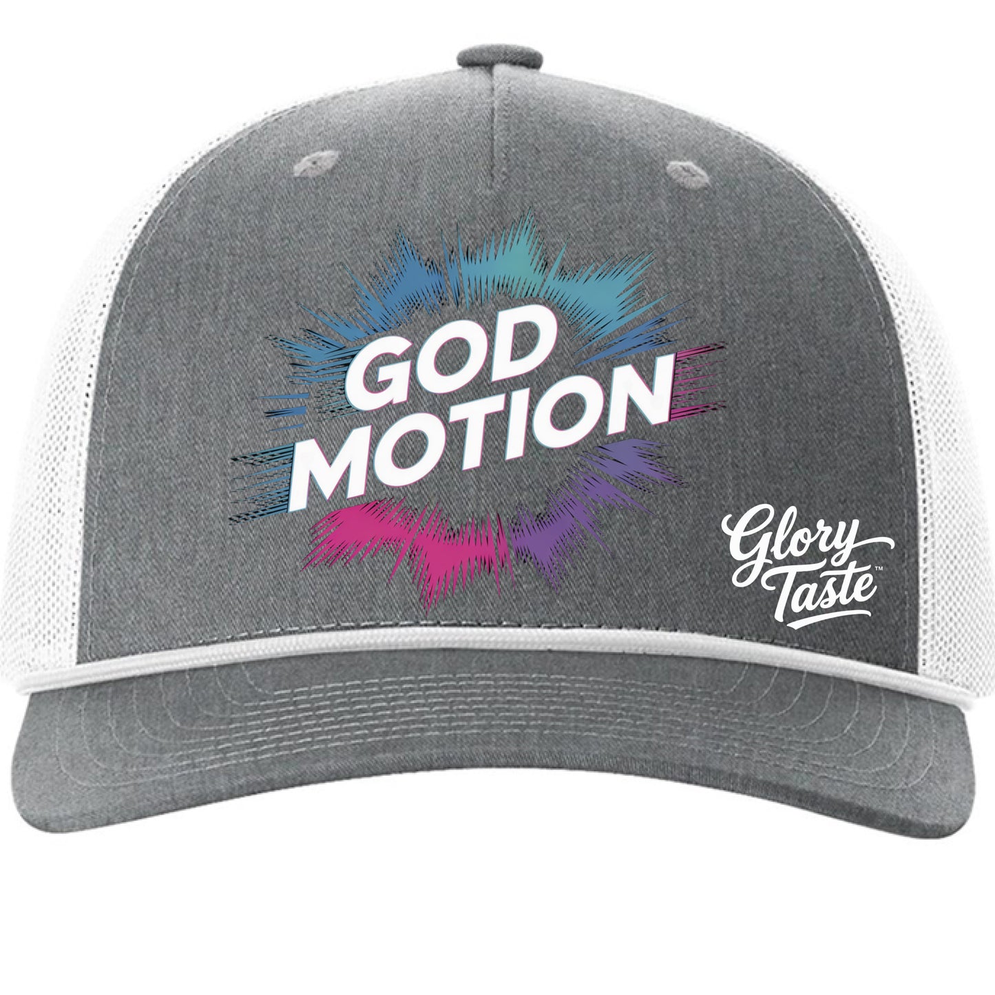 Heather Grey/ White - FRONT