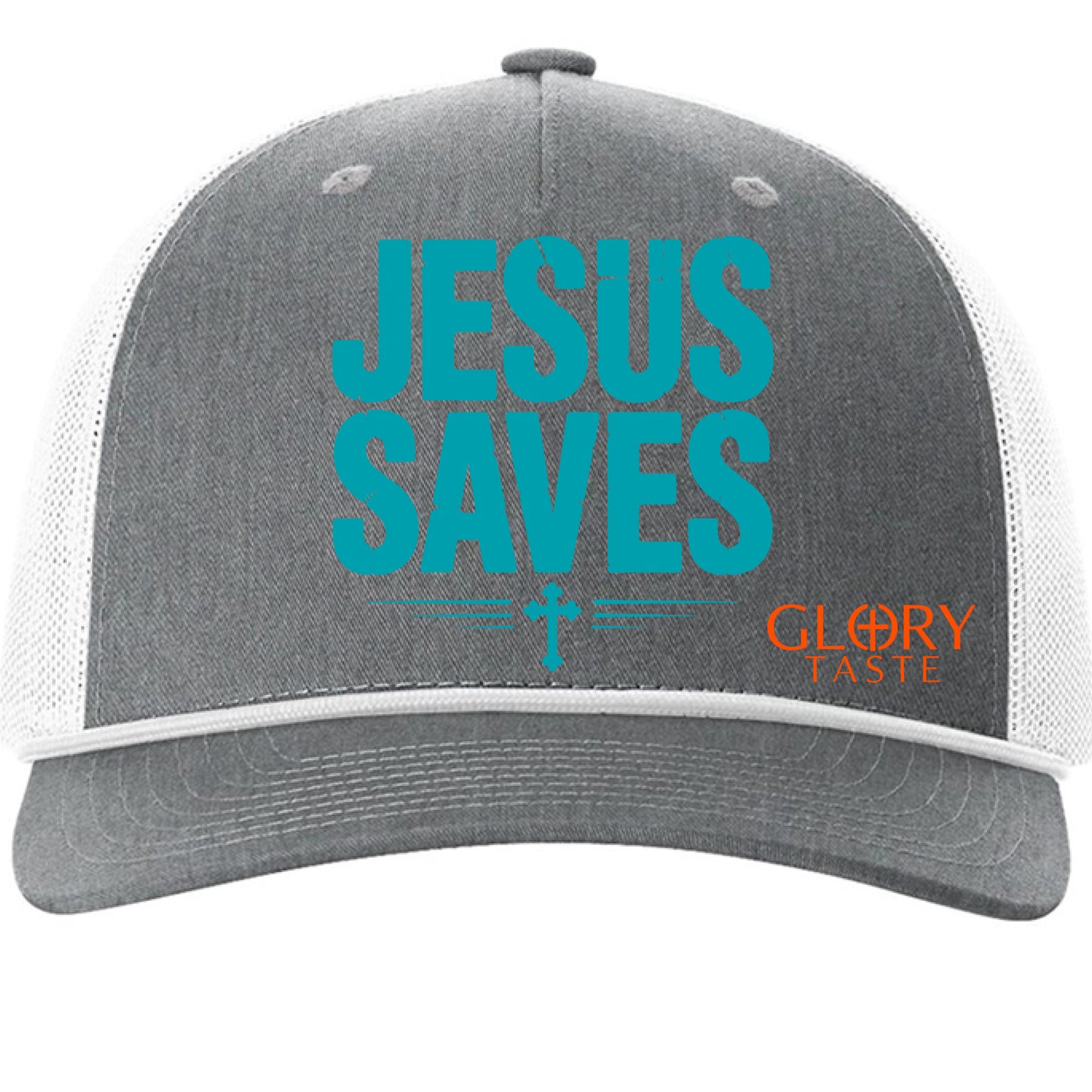 Heather Grey/ White - FRONT