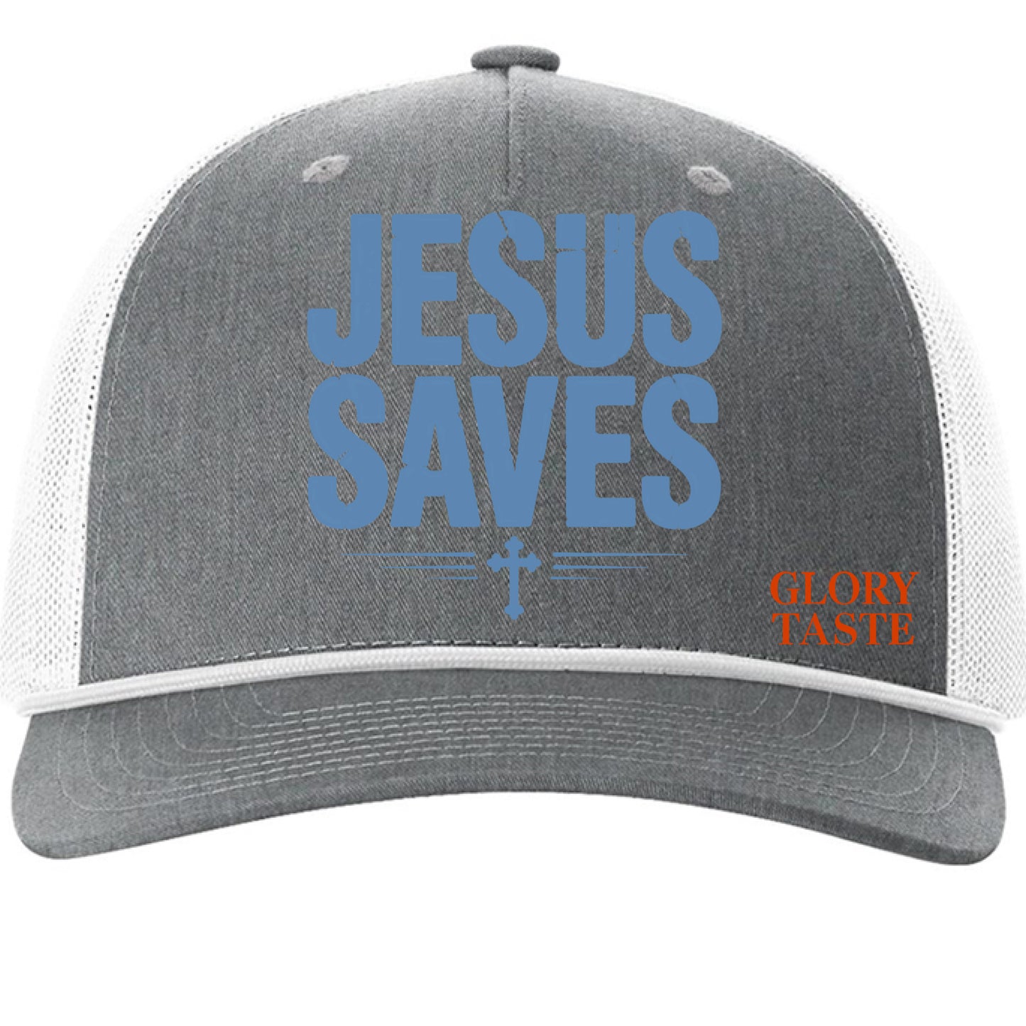 Heather Grey/ White - FRONT