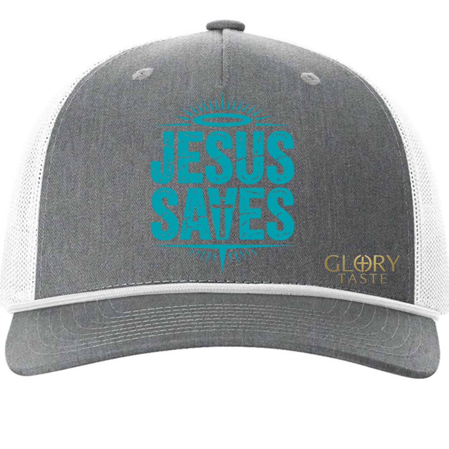 Heather Grey/ White - FRONT