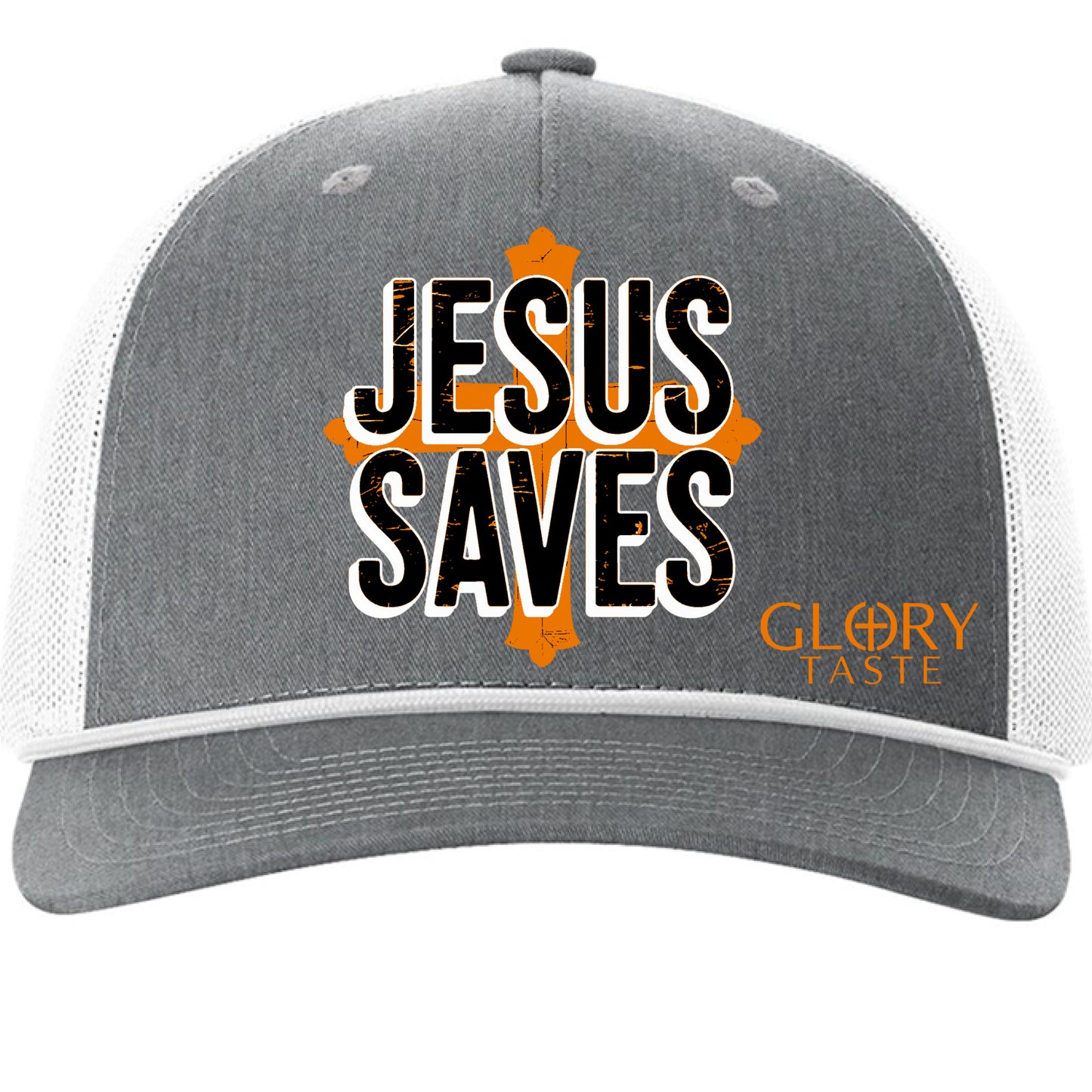Heather Grey/ White - FRONT
