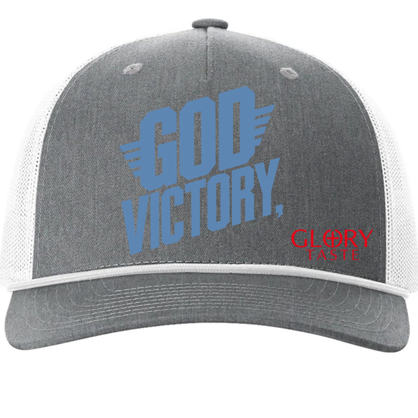 Heather Grey/ White - FRONT