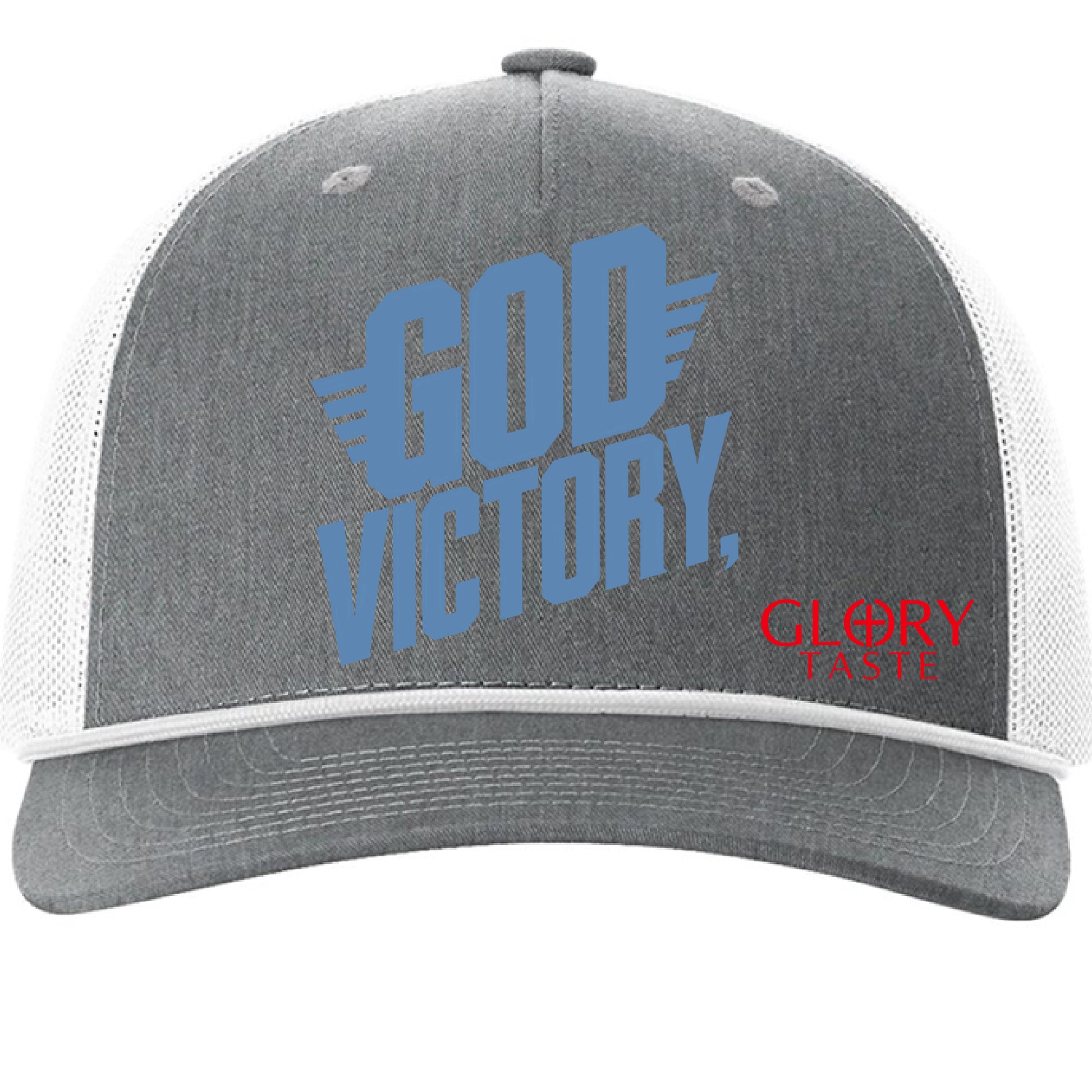 Heather Grey/ White - FRONT