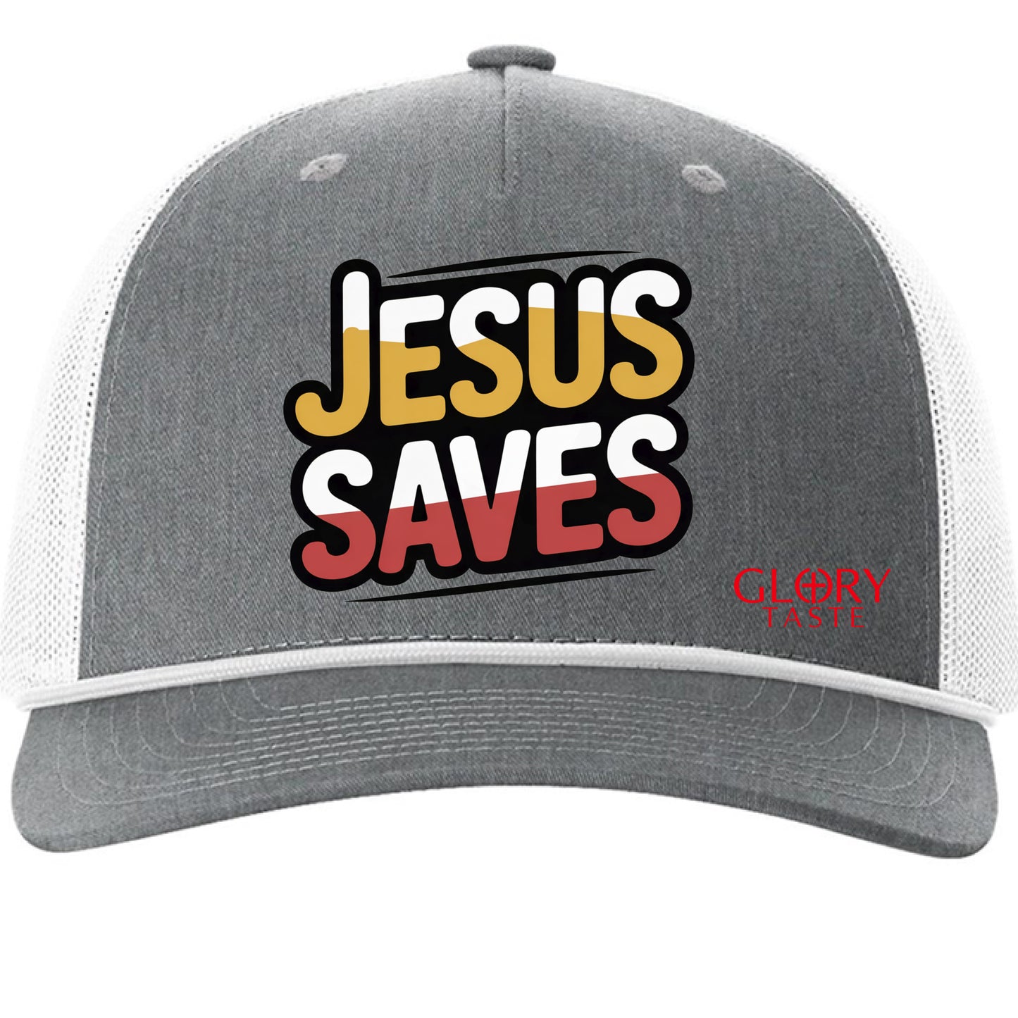 Heather Grey/ White - FRONT