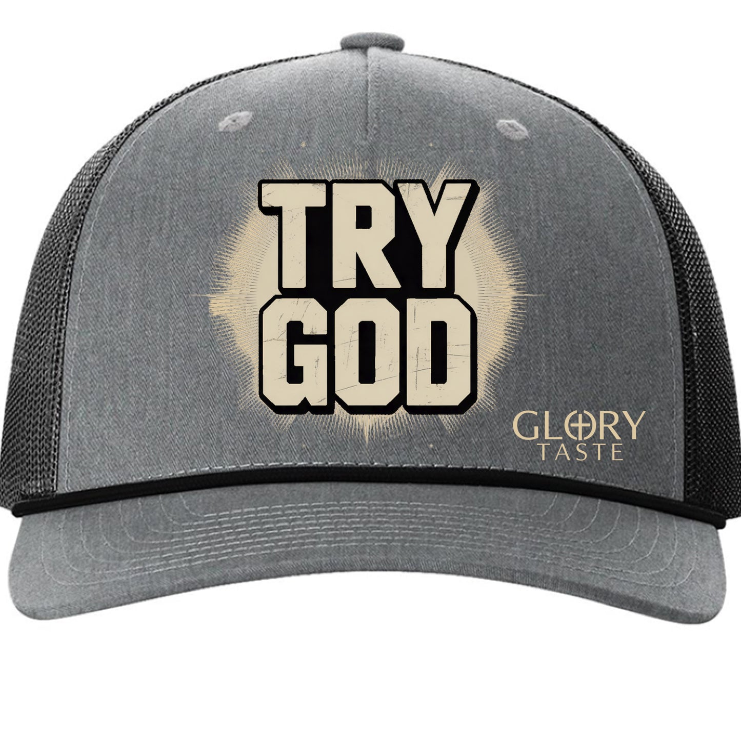 Heather Grey/ Black - FRONT