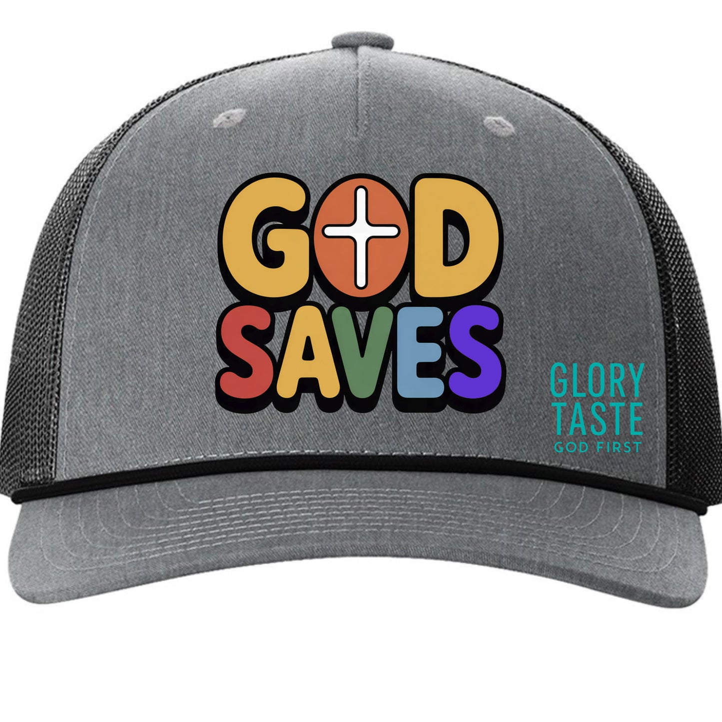 Heather Grey/ Black - FRONT