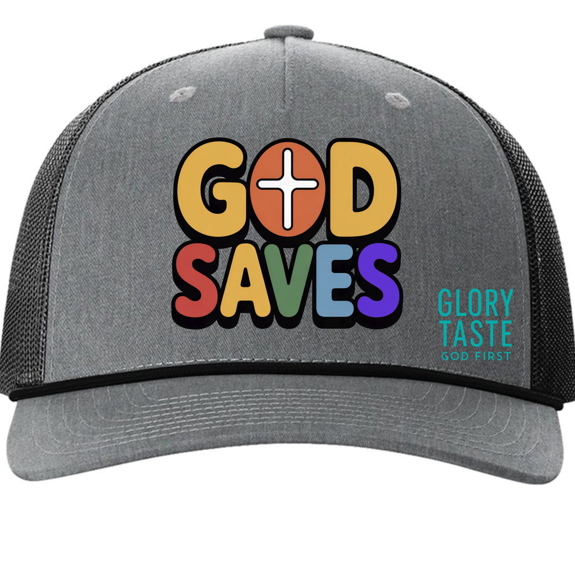 Heather Grey/ Black - FRONT
