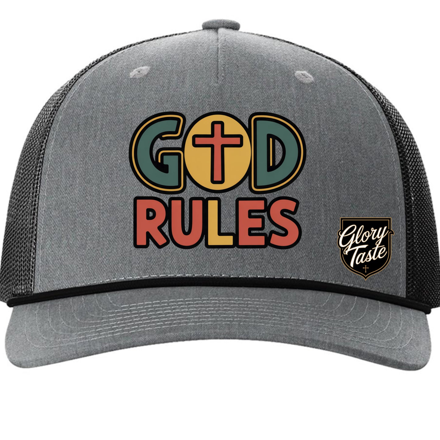 Heather Grey/ Black - FRONT