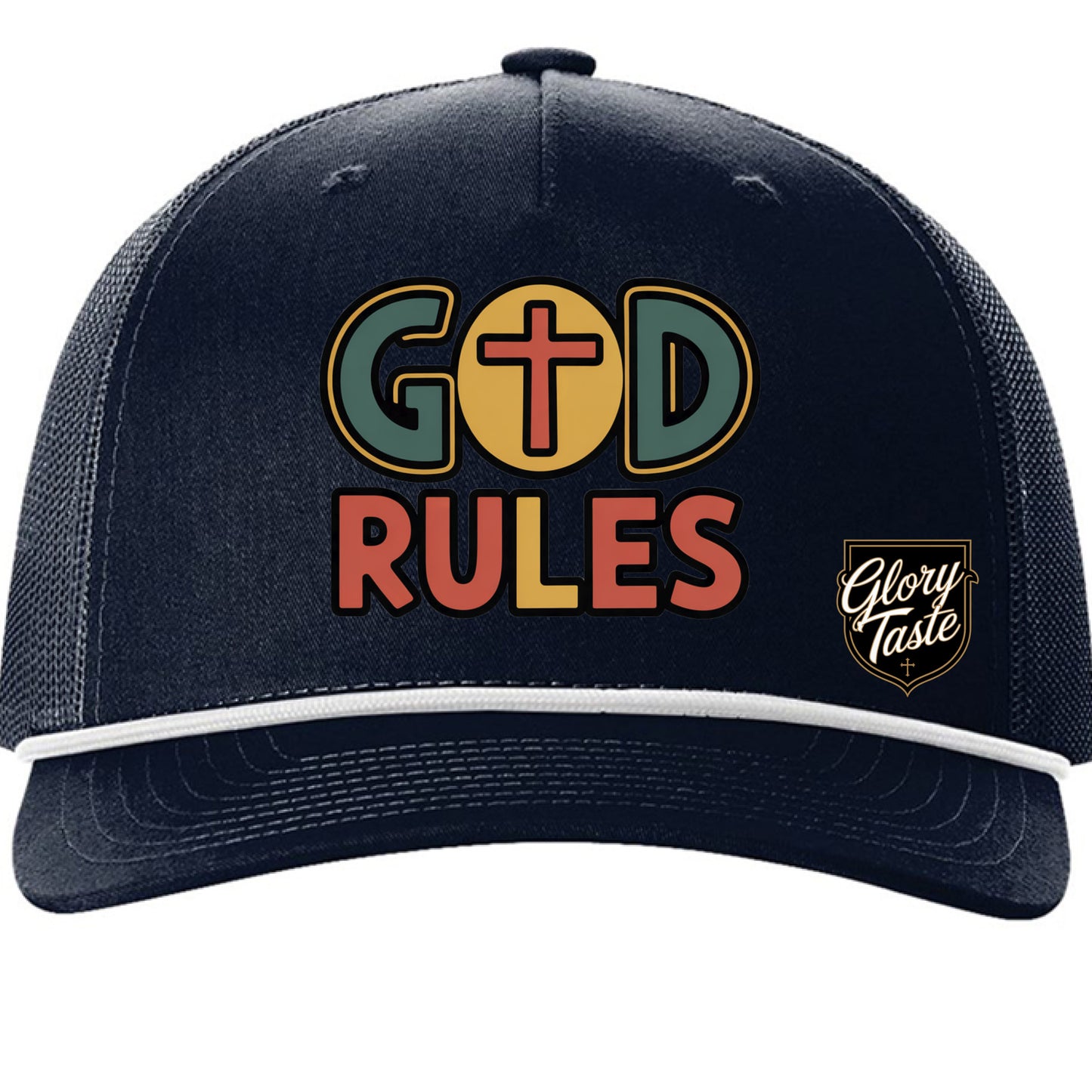 Navy/ White - FRONT