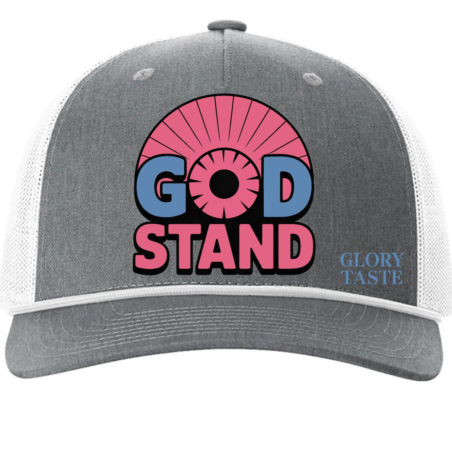 Heather Grey/ White - FRONT