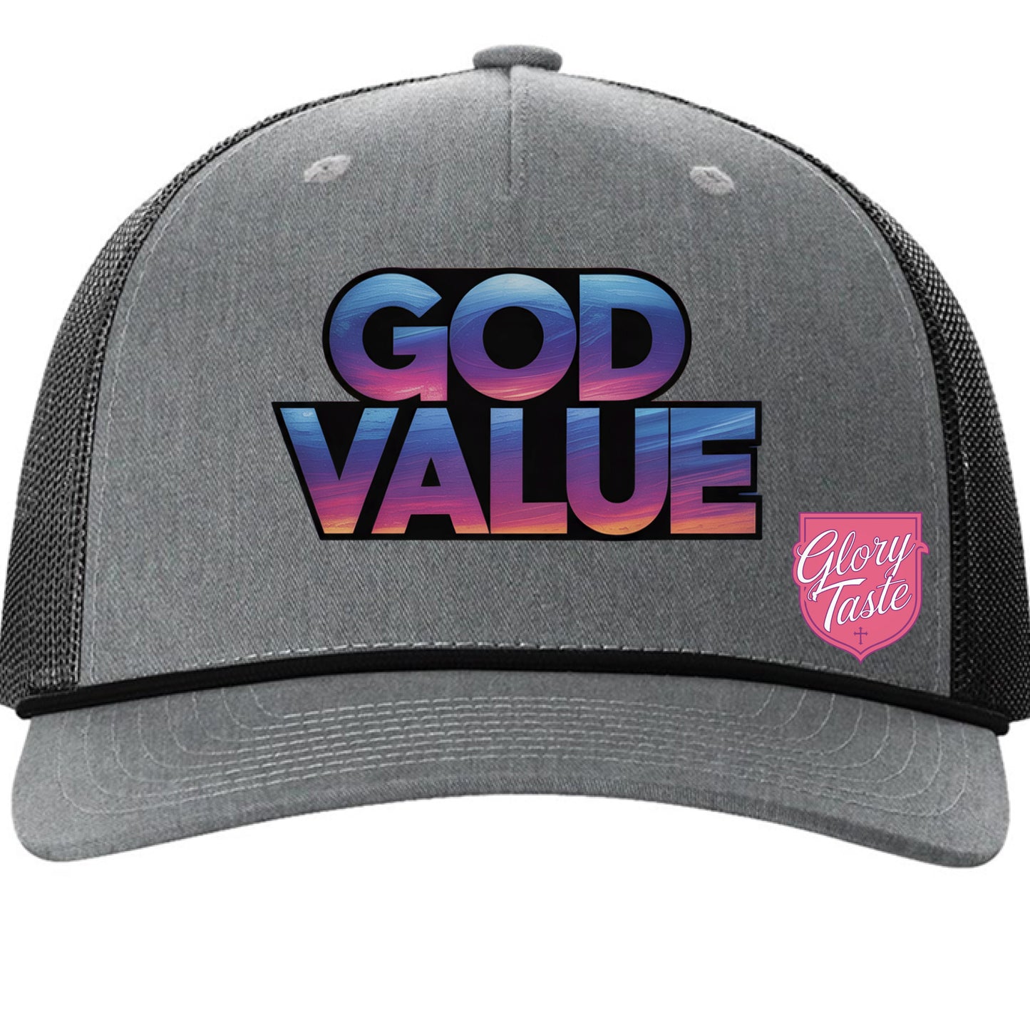 Heather Grey/ Black - FRONT