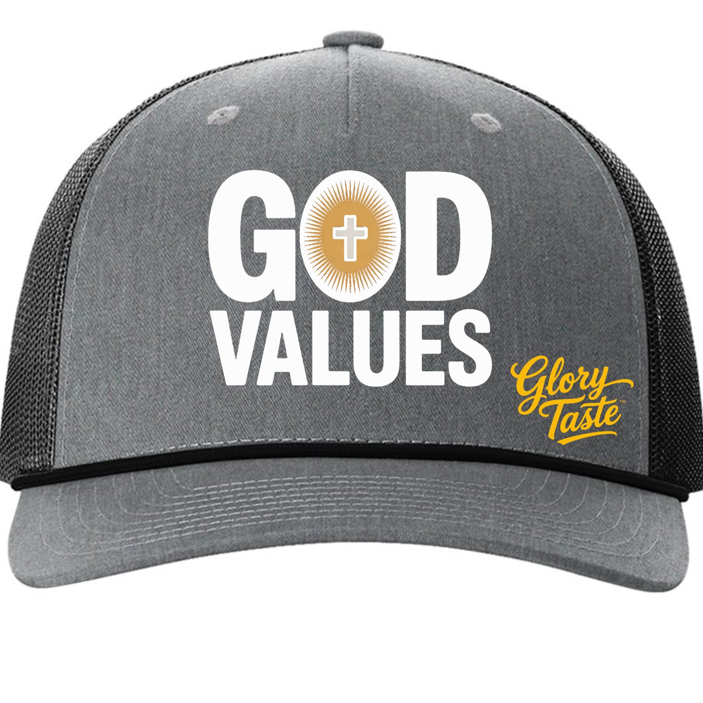Heather Grey/ Black - FRONT