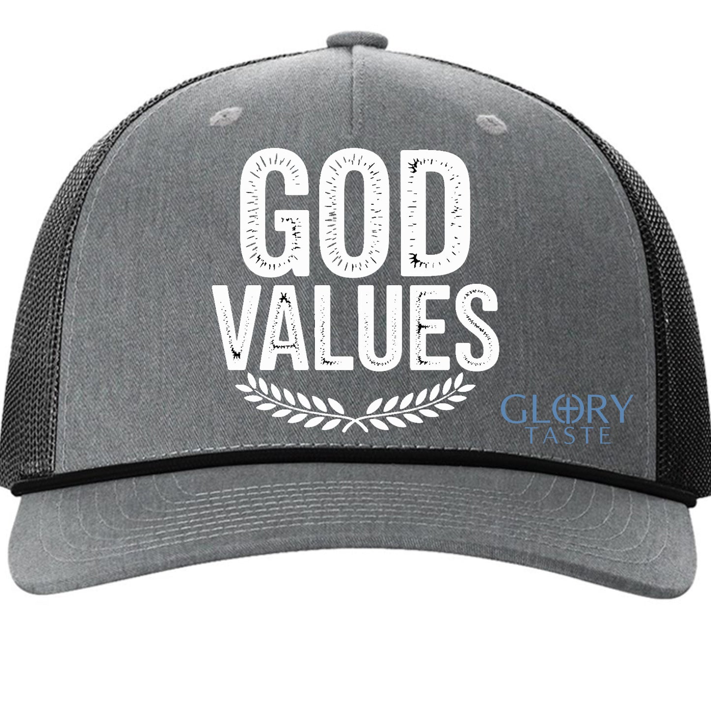 Heather Grey/ Black - FRONT