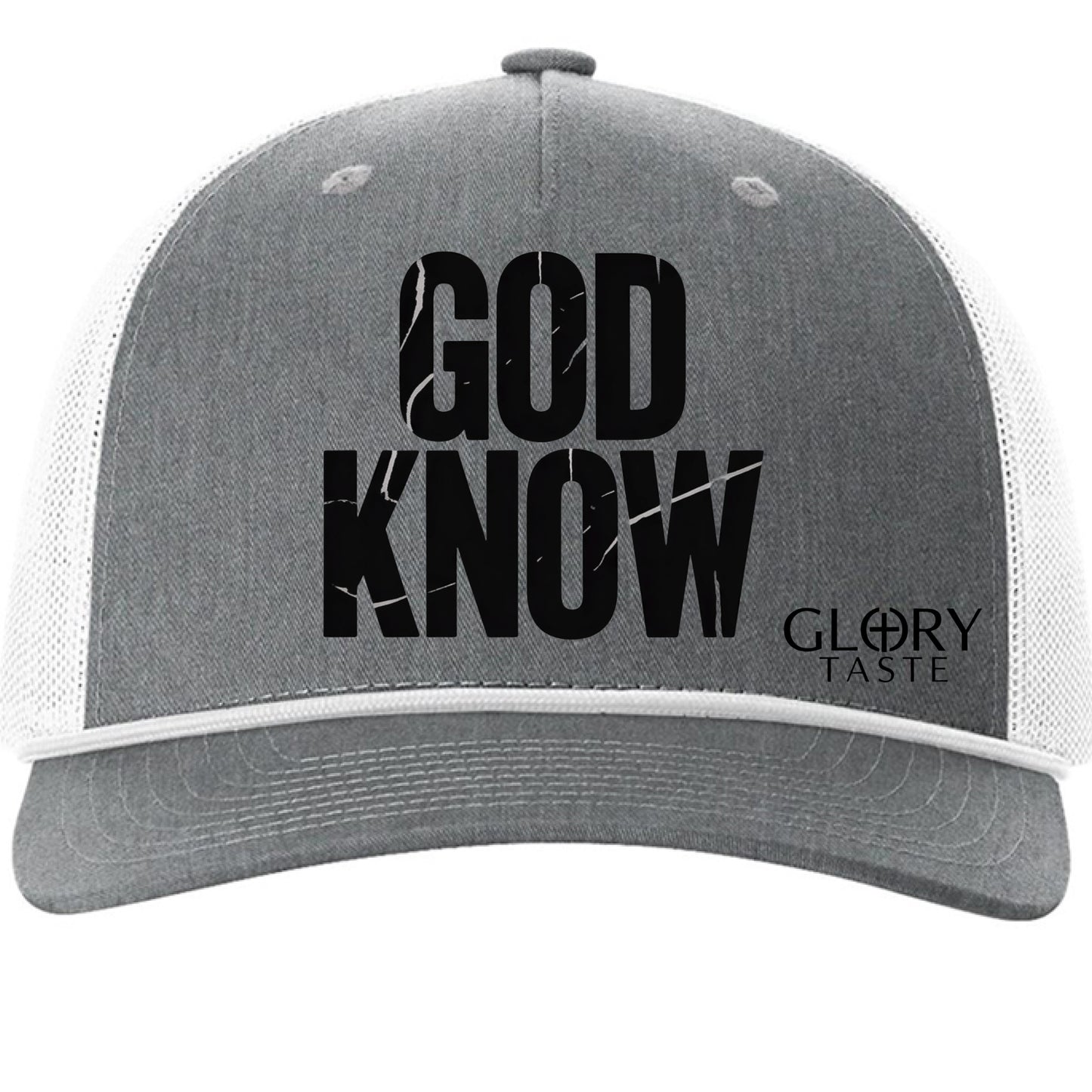 Heather Grey/ White - FRONT