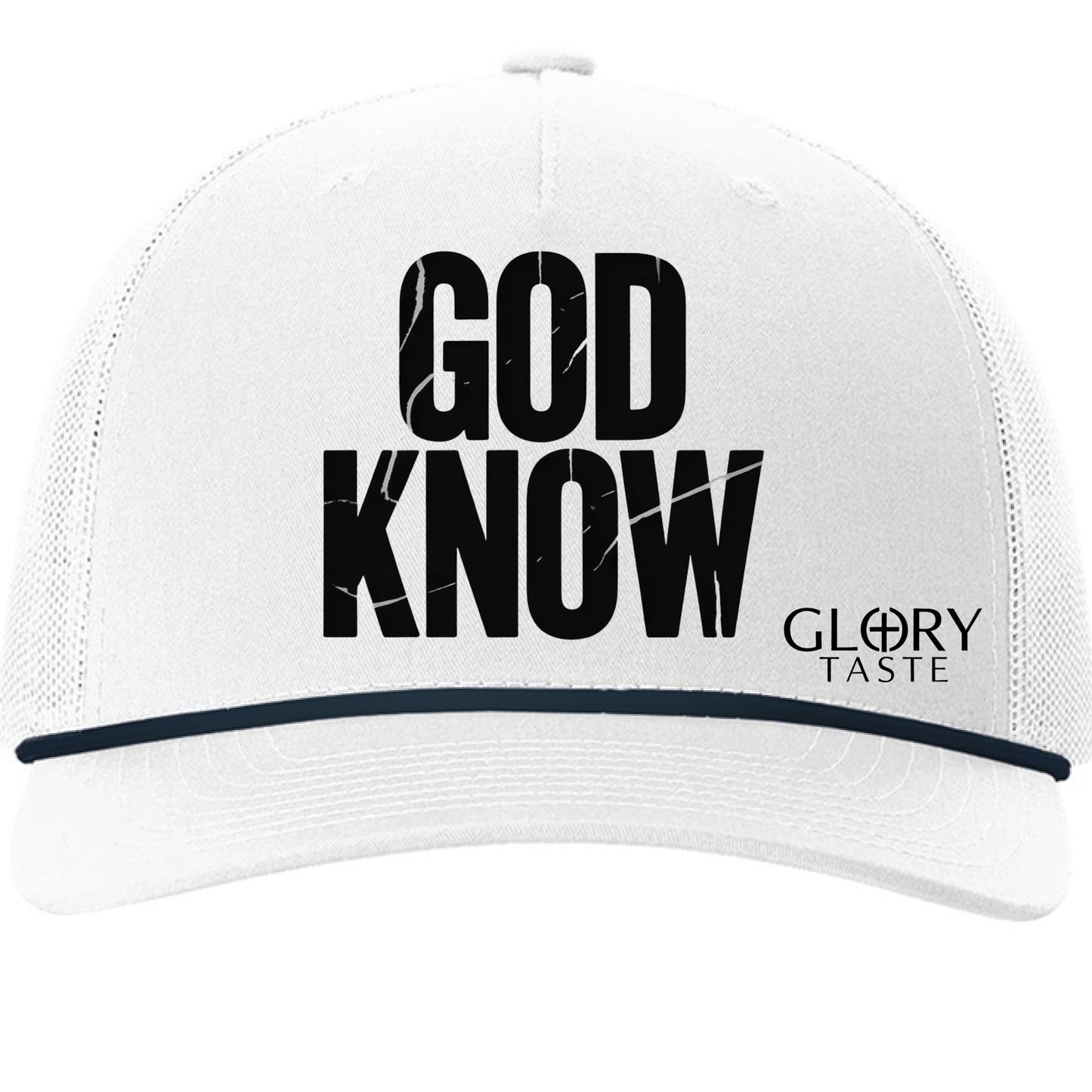 White/ Navy - FRONT
