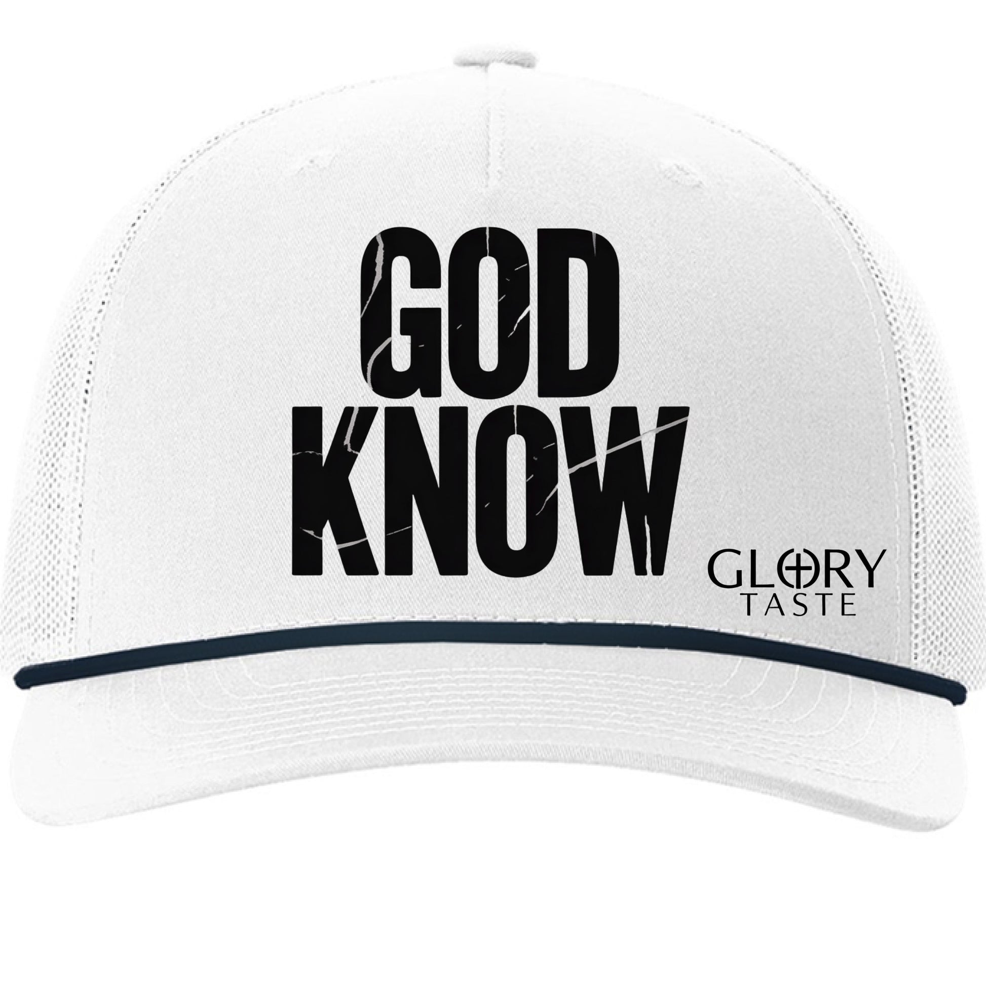 White/ Navy - FRONT