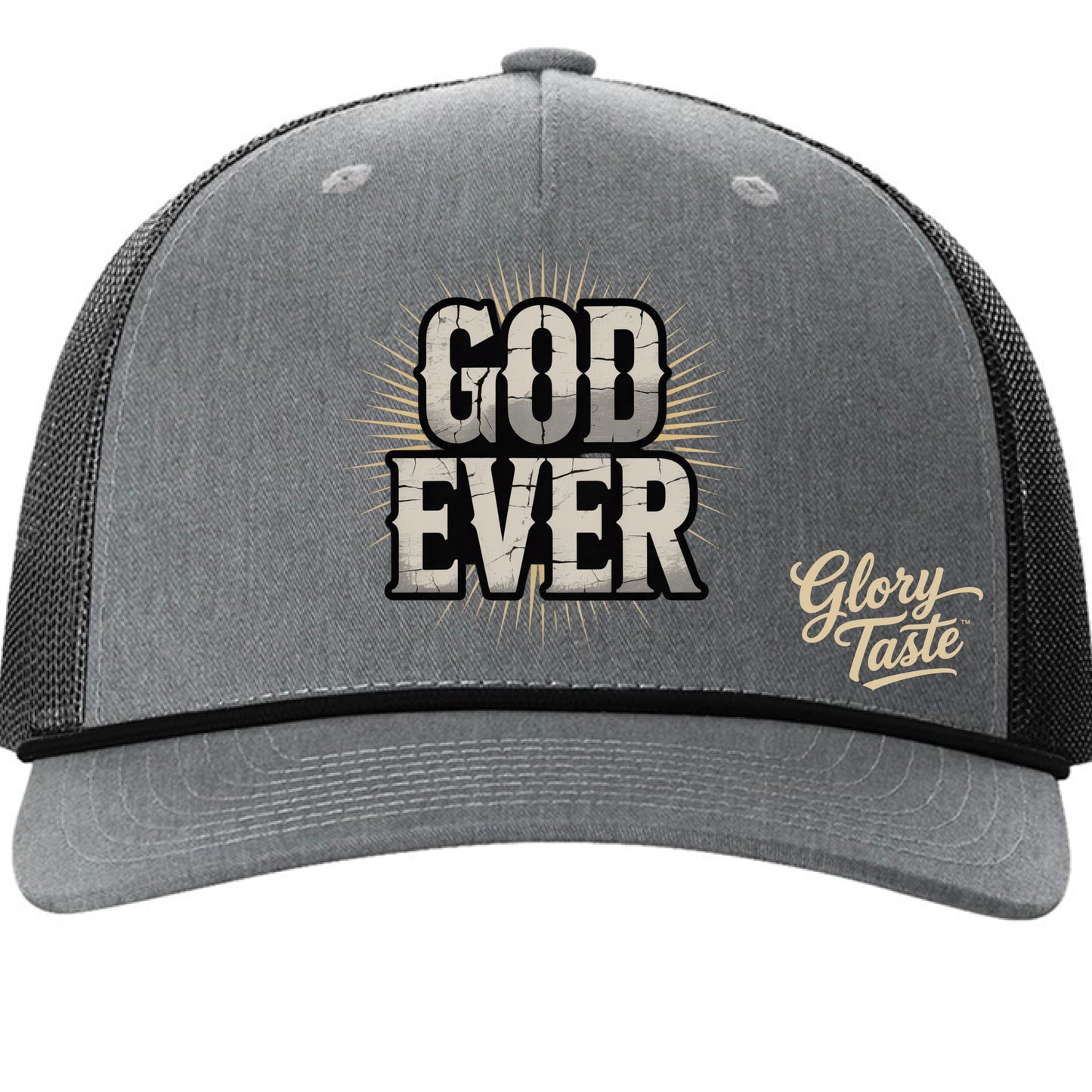 Heather Grey/ Black - FRONT