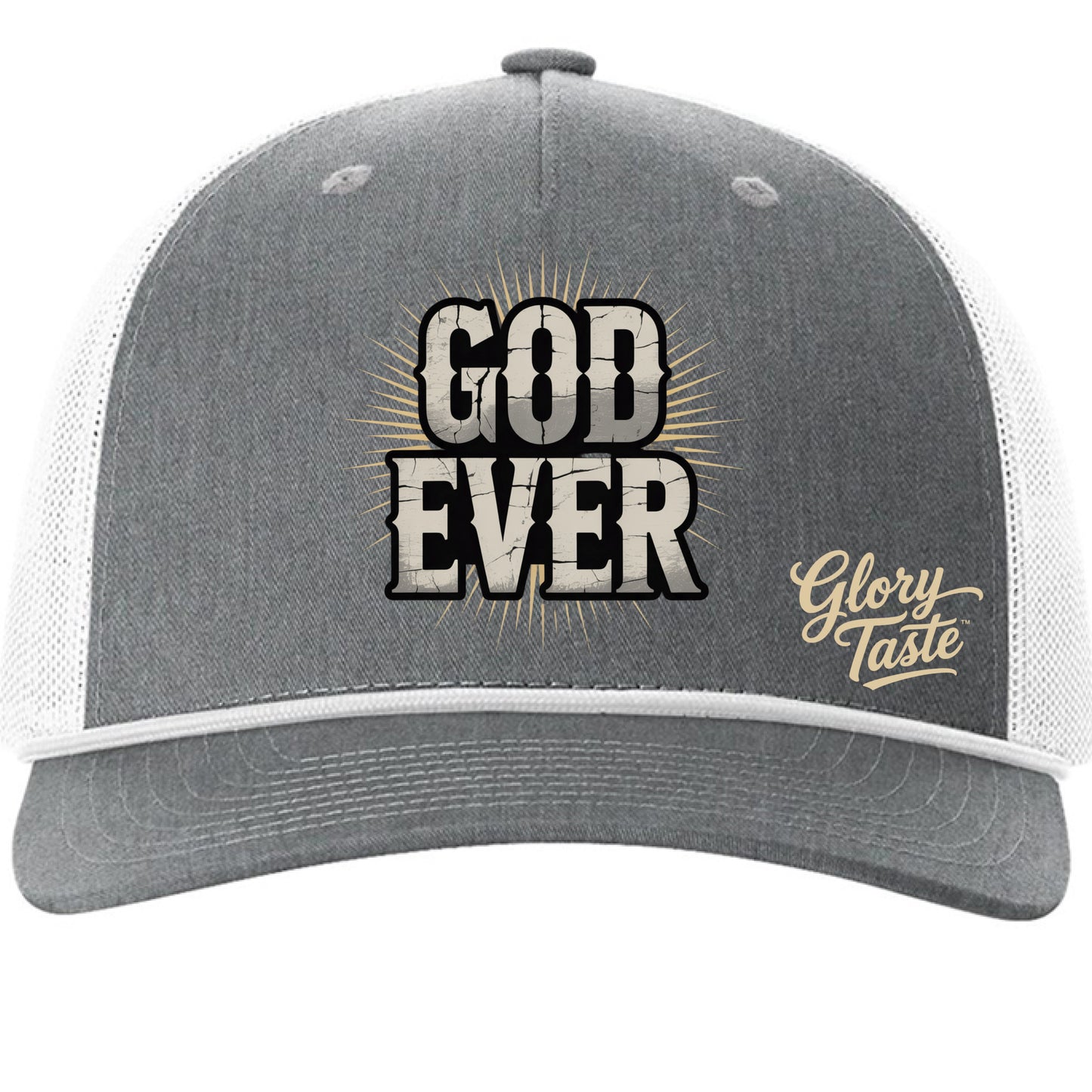 Heather Grey/ White - FRONT