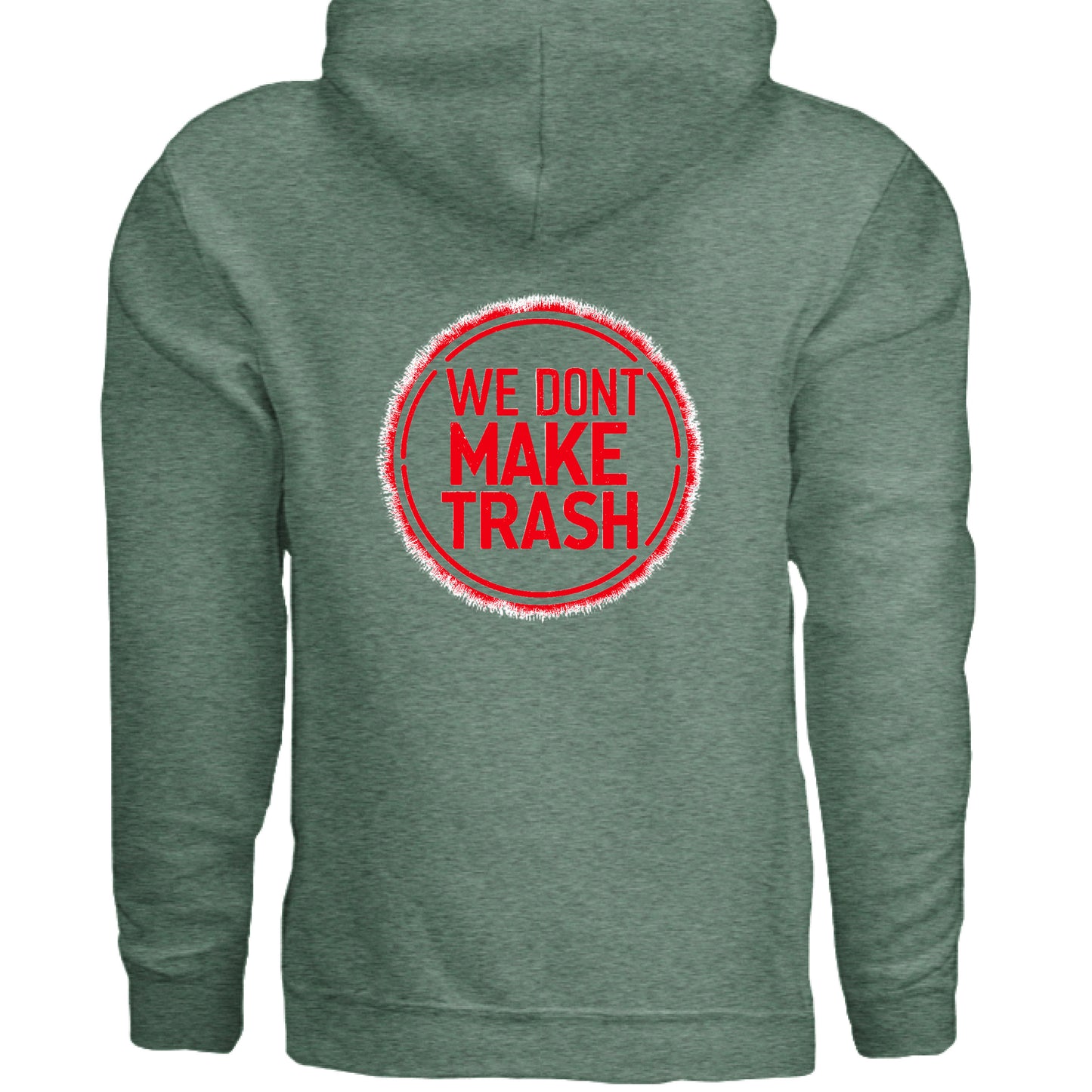 Heather Sport Dark Green - BACK