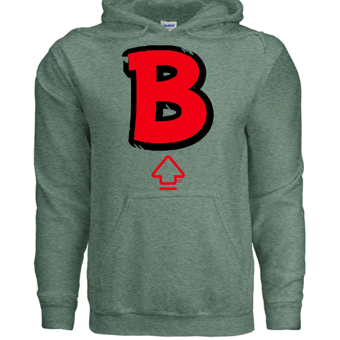 Heather Sport Dark Green - FRONT