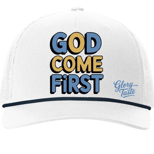White/ Navy - FRONT