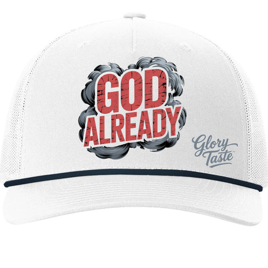 White/ Navy - FRONT