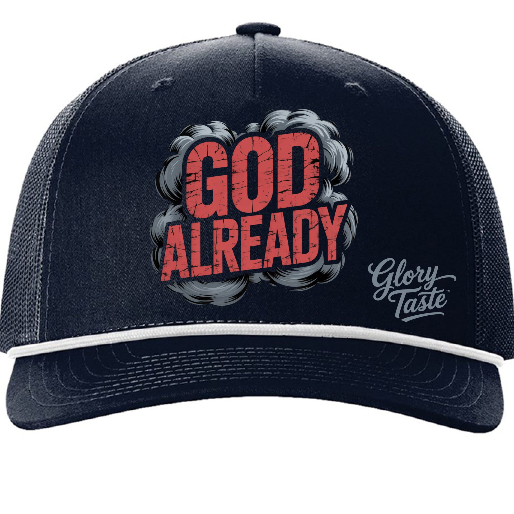 Navy/ White - FRONT