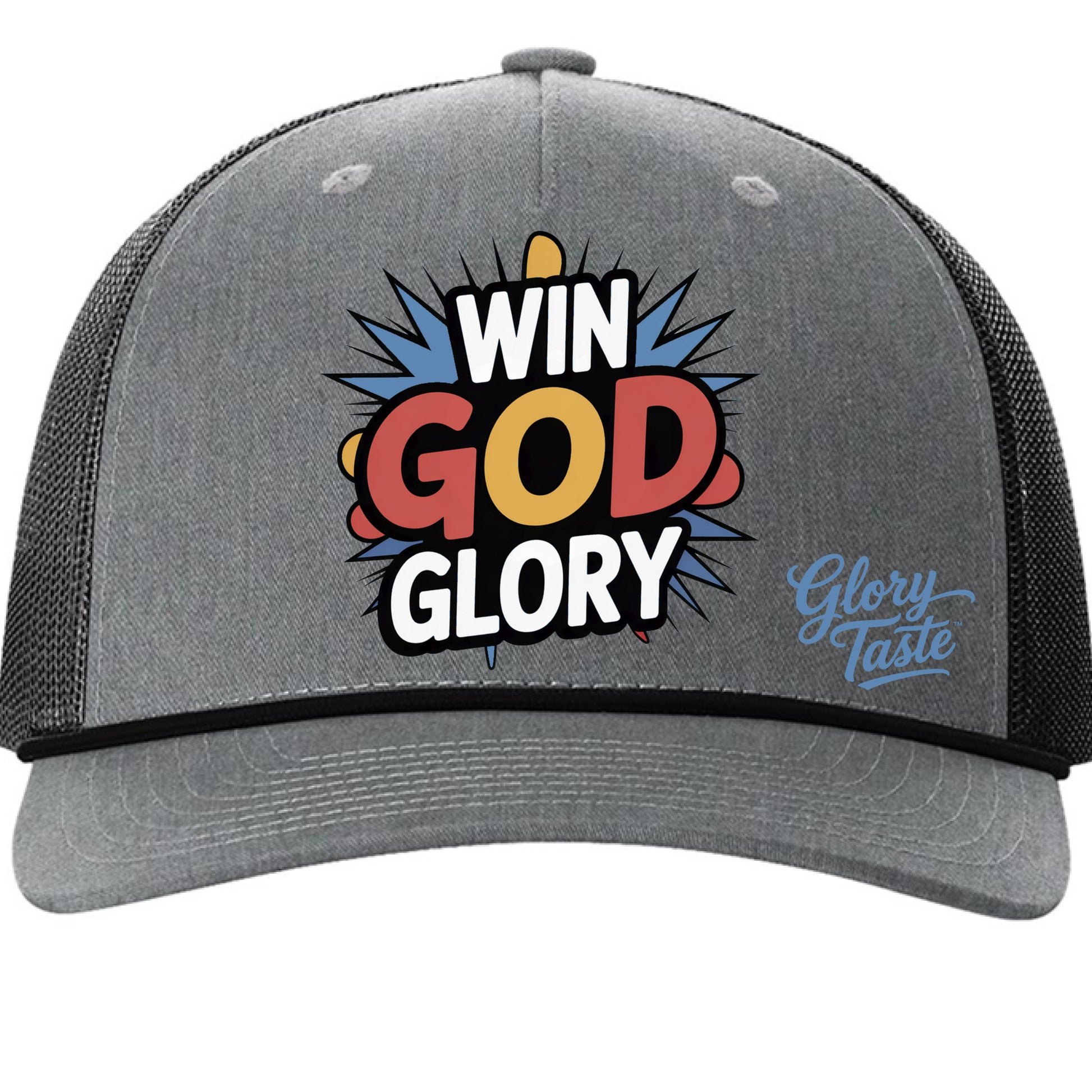 Heather Grey/ Black - FRONT