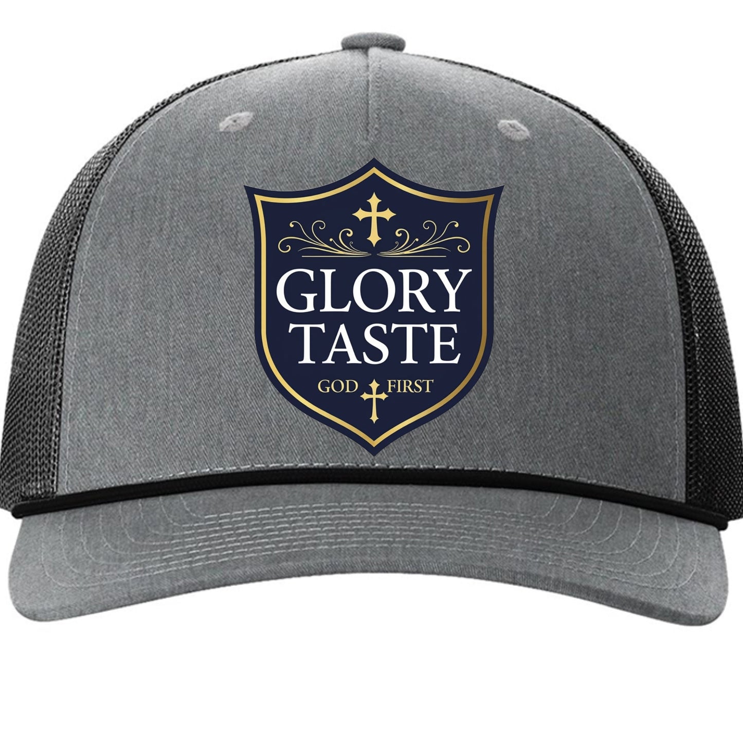 Heather Grey/ Black - FRONT