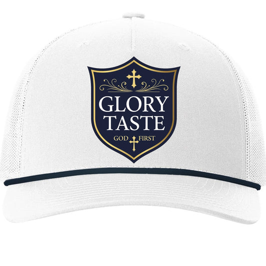 White/ Navy - FRONT