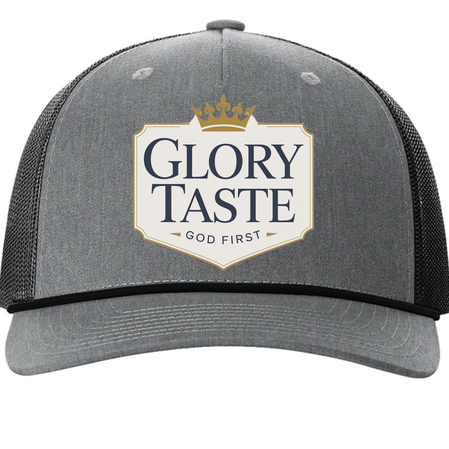 Heather Grey/ Black - FRONT