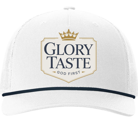White/ Navy - FRONT