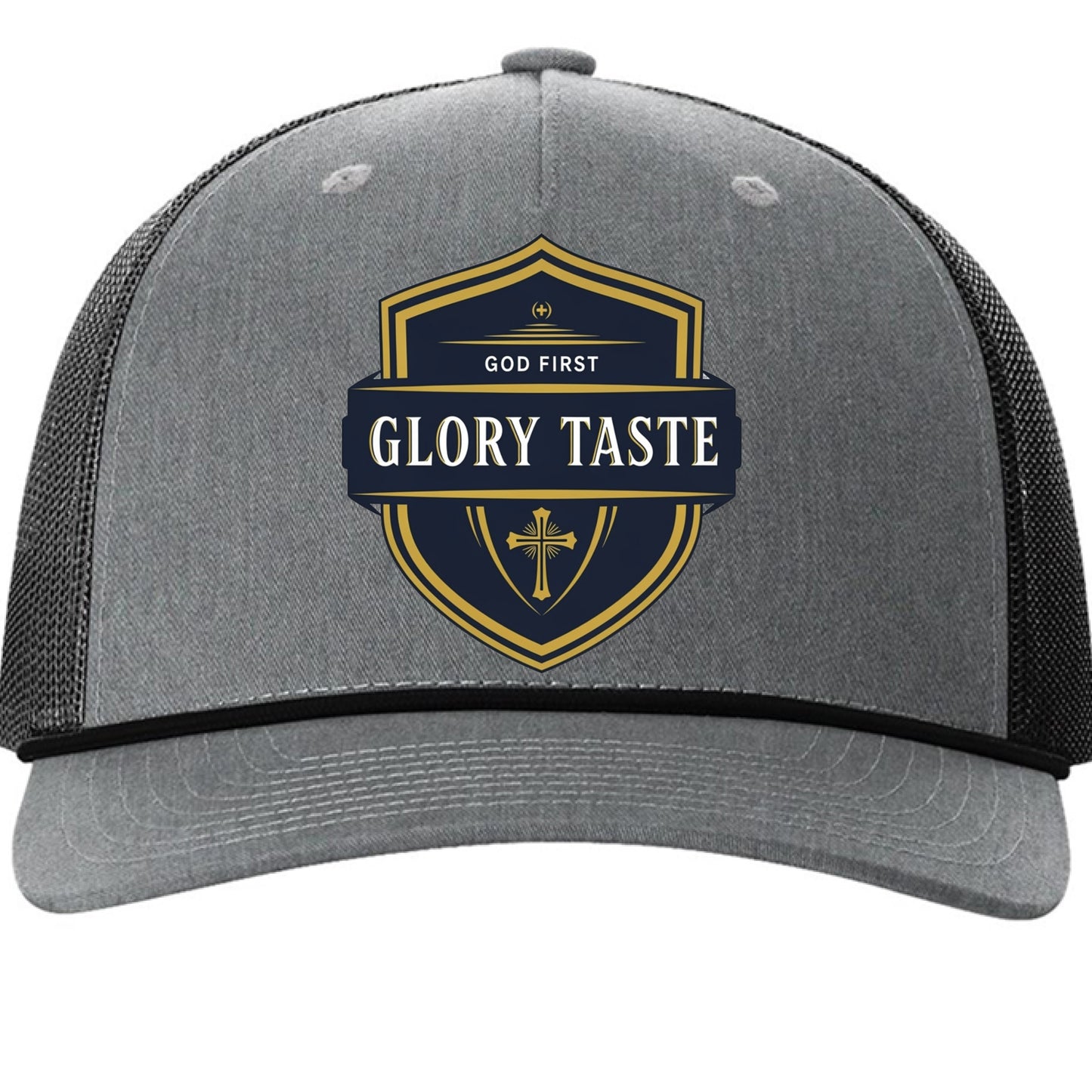 Heather Grey/ Black - FRONT