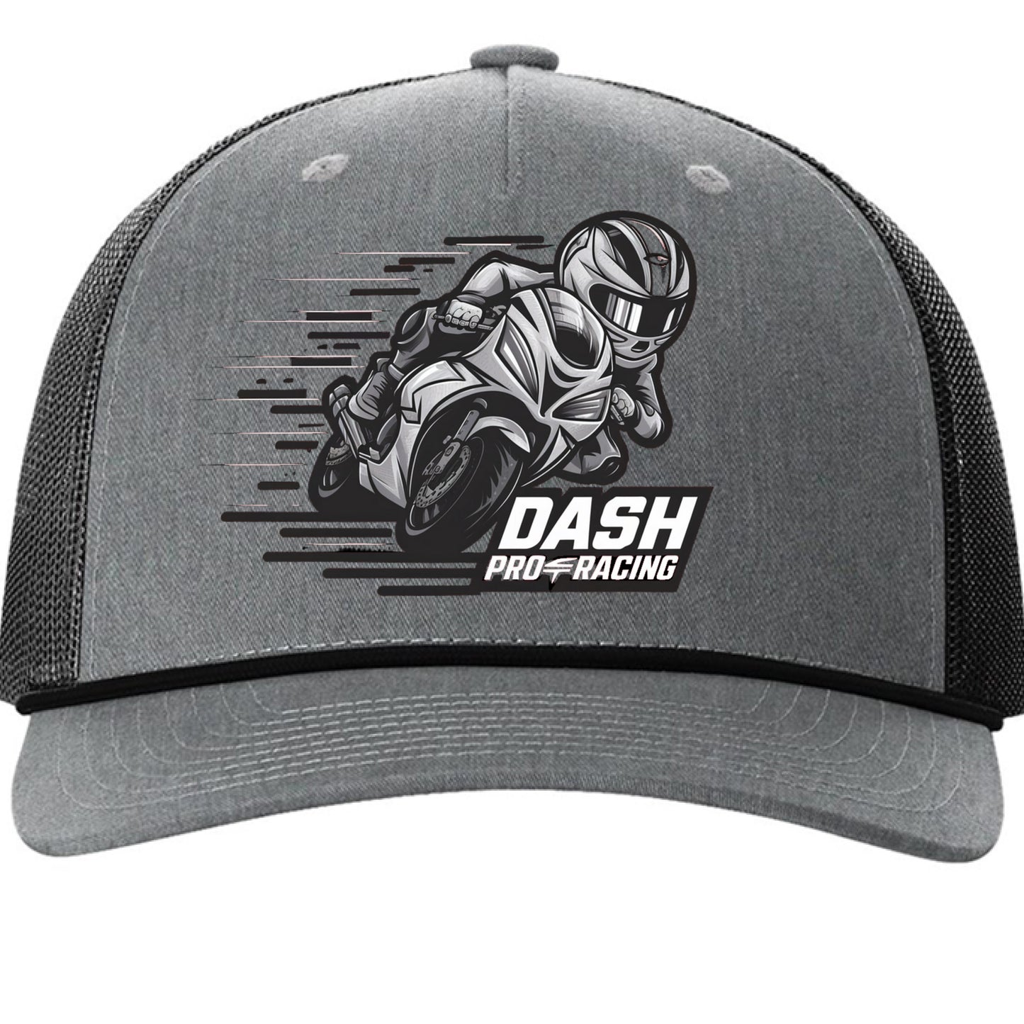 Heather Grey/ Black - FRONT