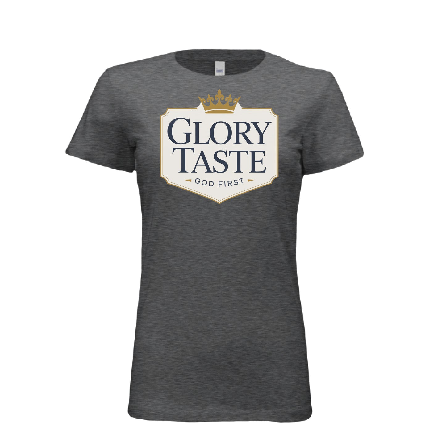 DRK GREY HEATHER - FRONT