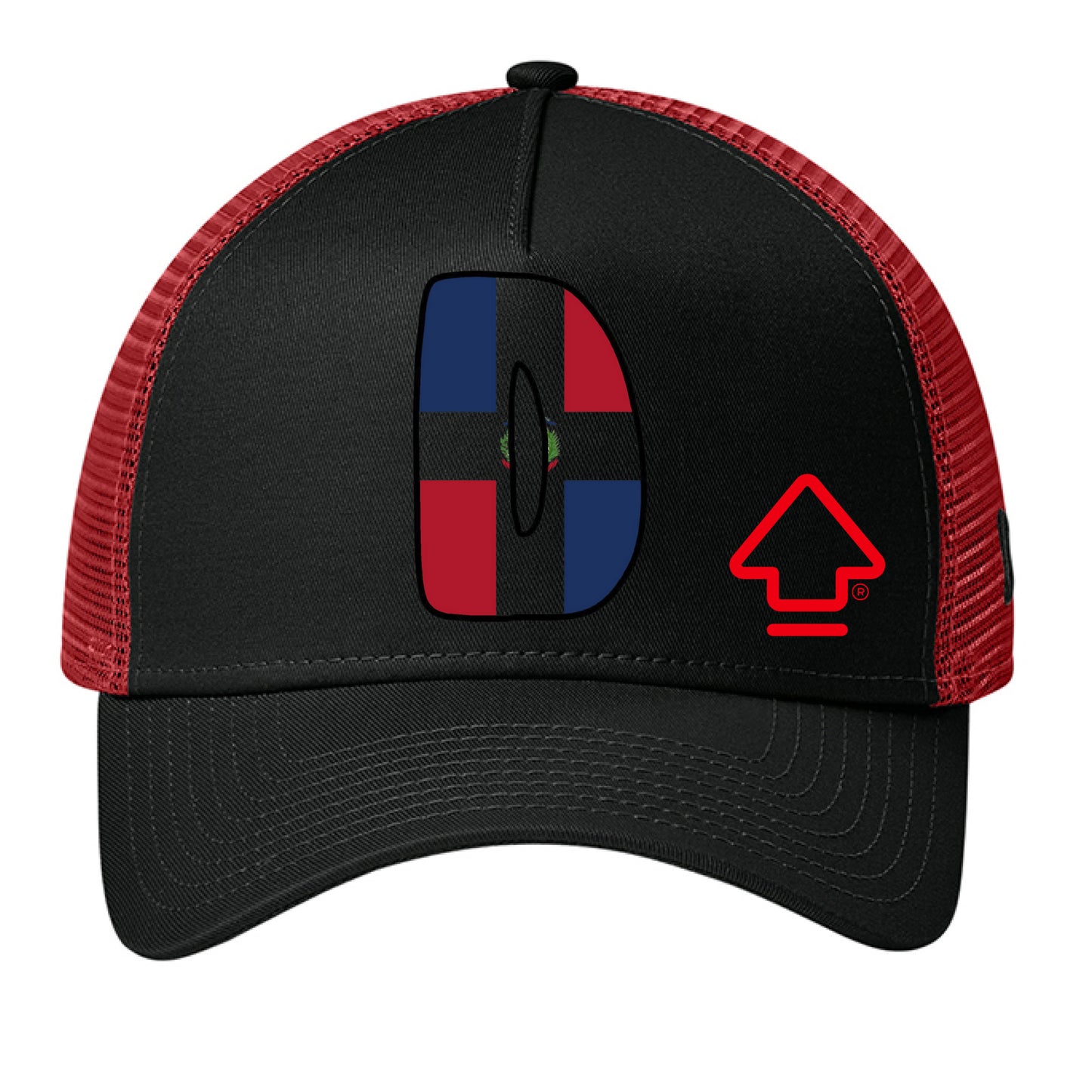 Flag Black/ Scarlet - FRONT