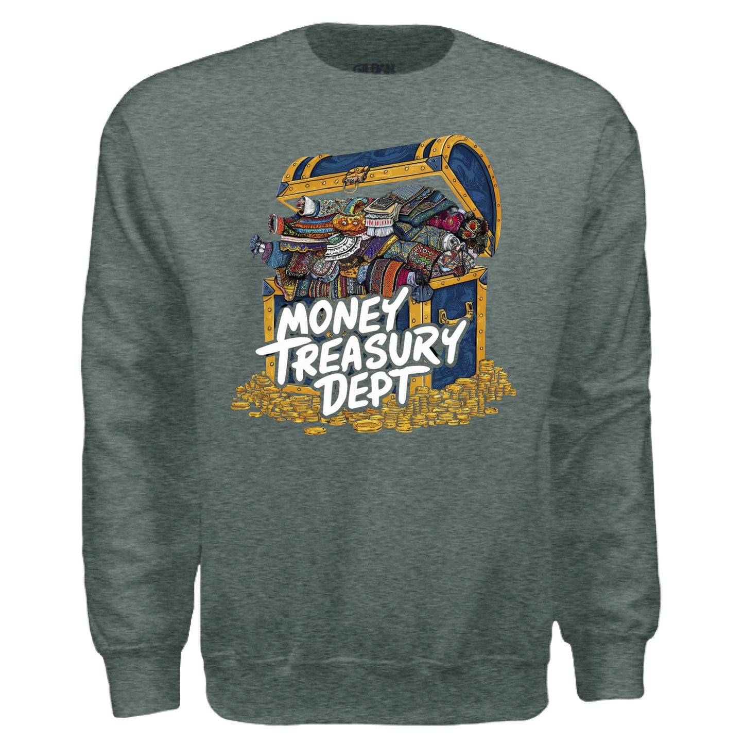 HEATHER SPORT DARK GREEN - FRONT