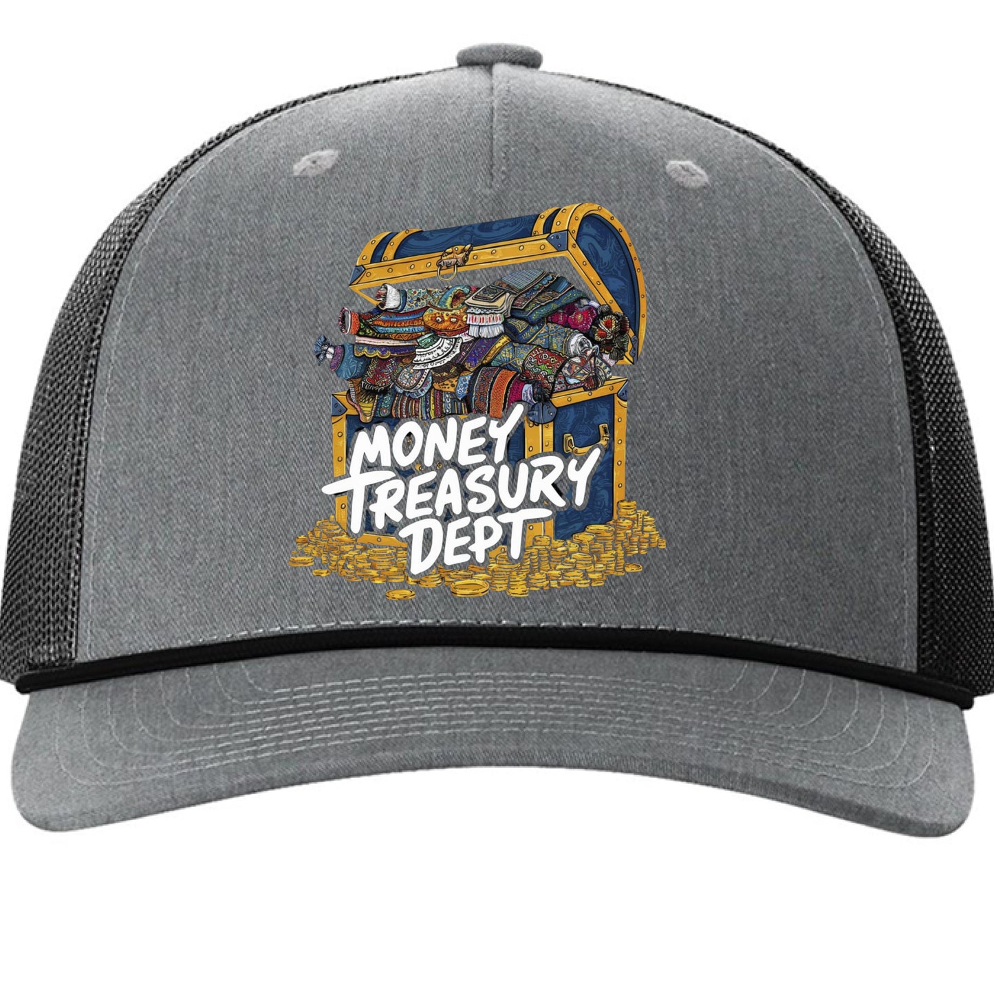 Heather Grey/ Black - FRONT