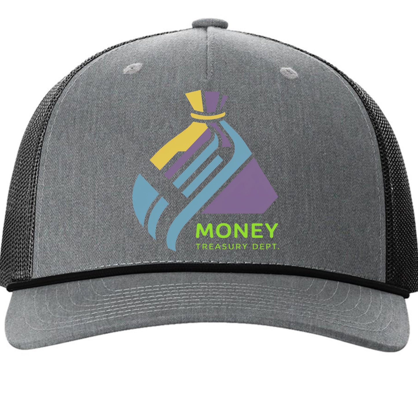 Heather Grey/ Black - FRONT