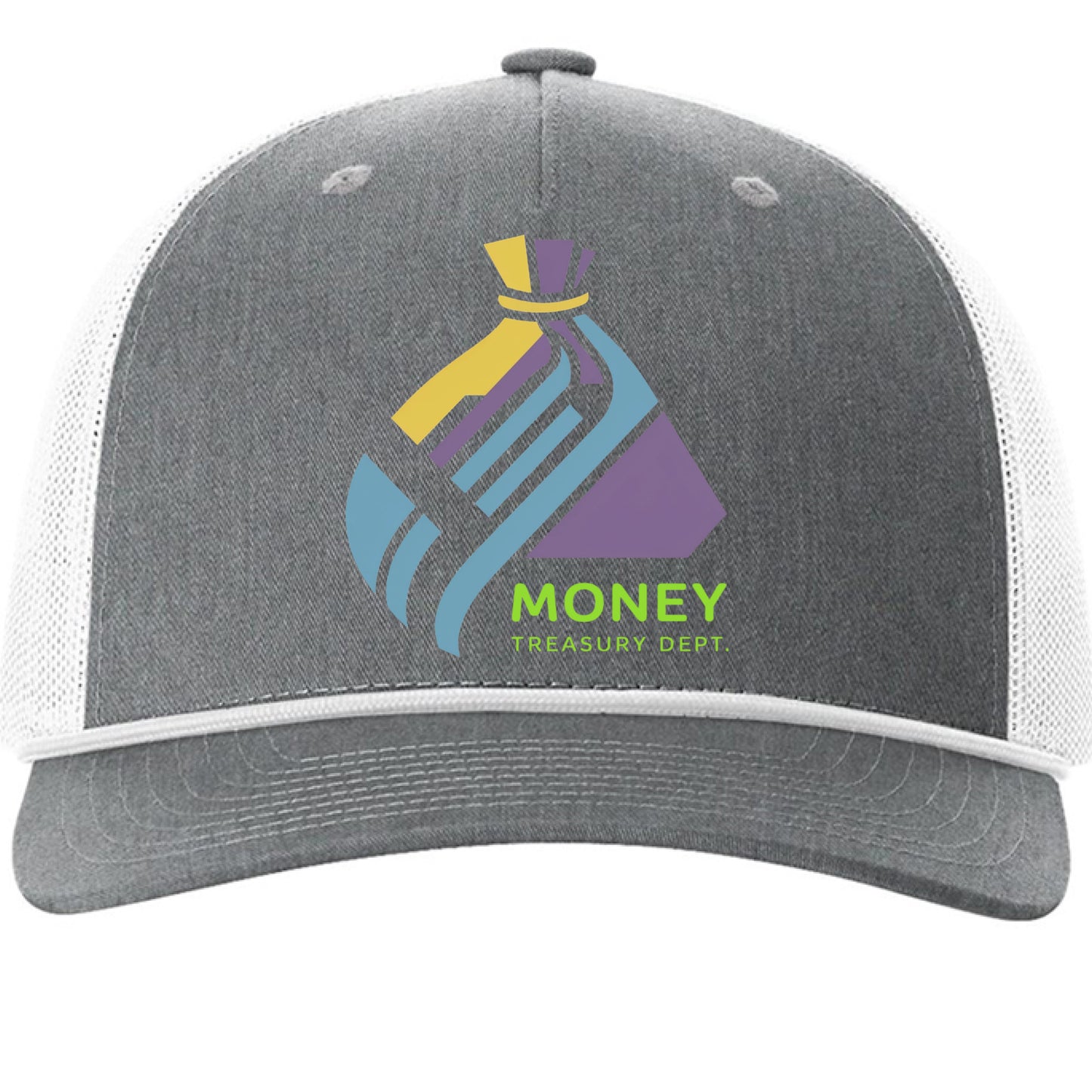 Heather Grey/ White - FRONT