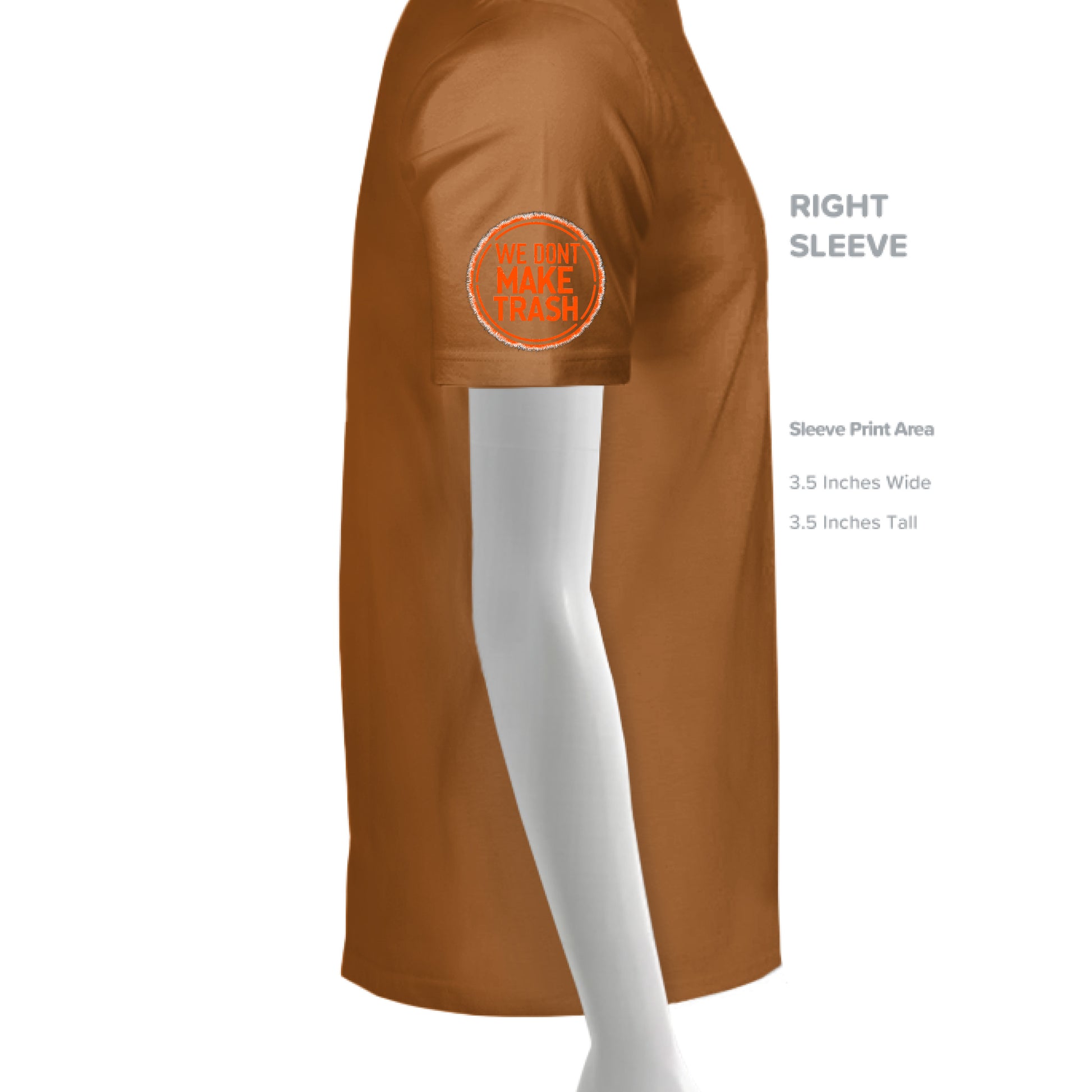 SPRT BRNT ORANGE - SLEEVE_RIGHT