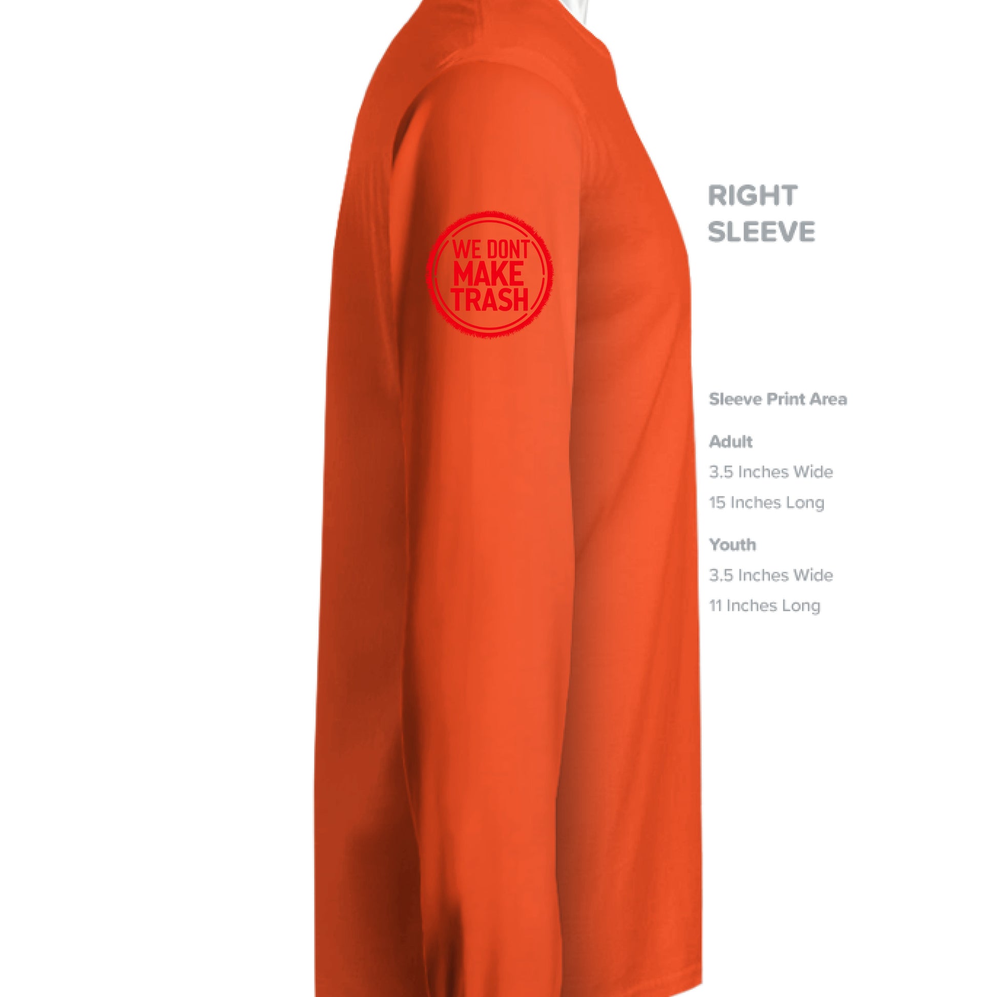 SPORT ORANGE - SLEEVE_RIGHT