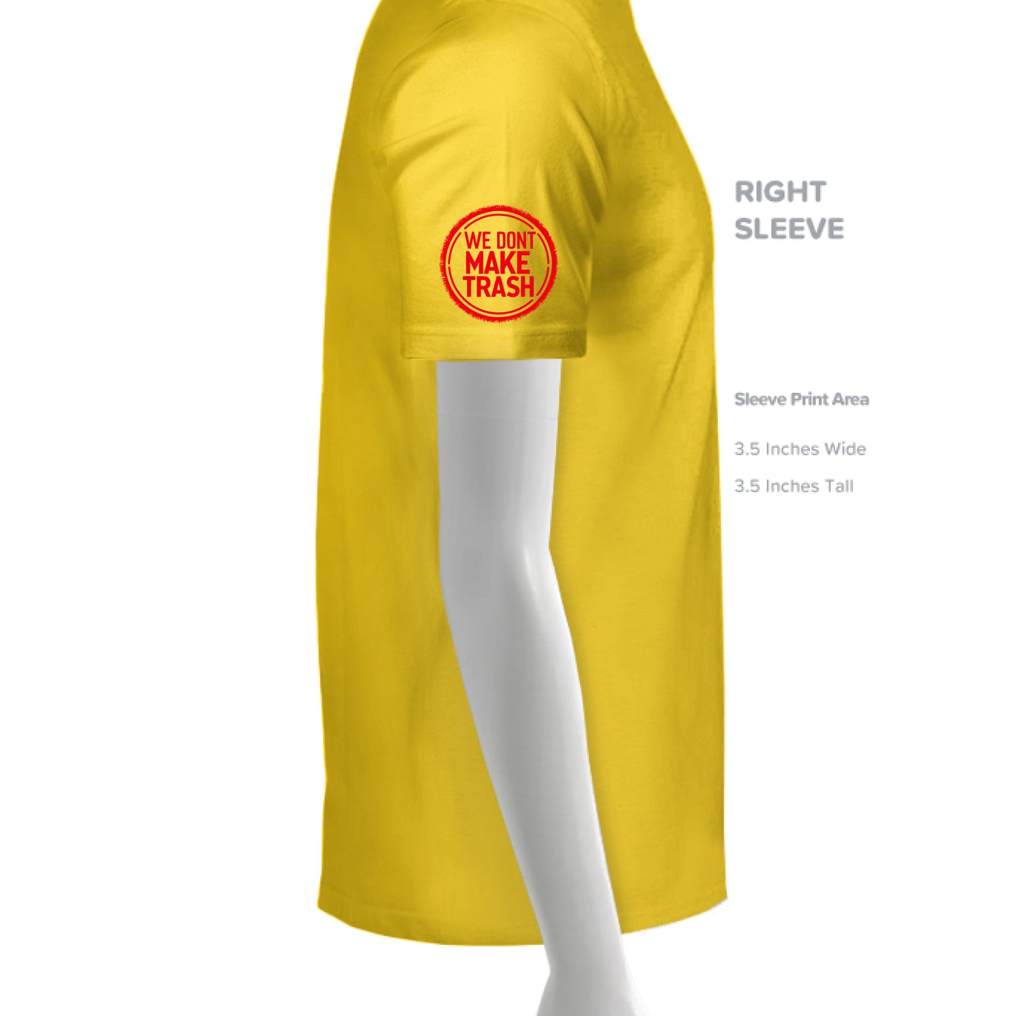 MAIZE YELLOW - SLEEVE_RIGHT