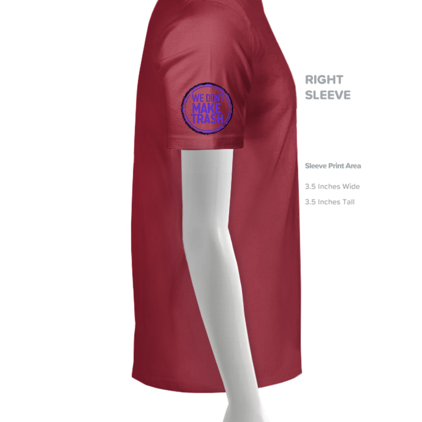 SPORT SCRLET RED - SLEEVE_RIGHT