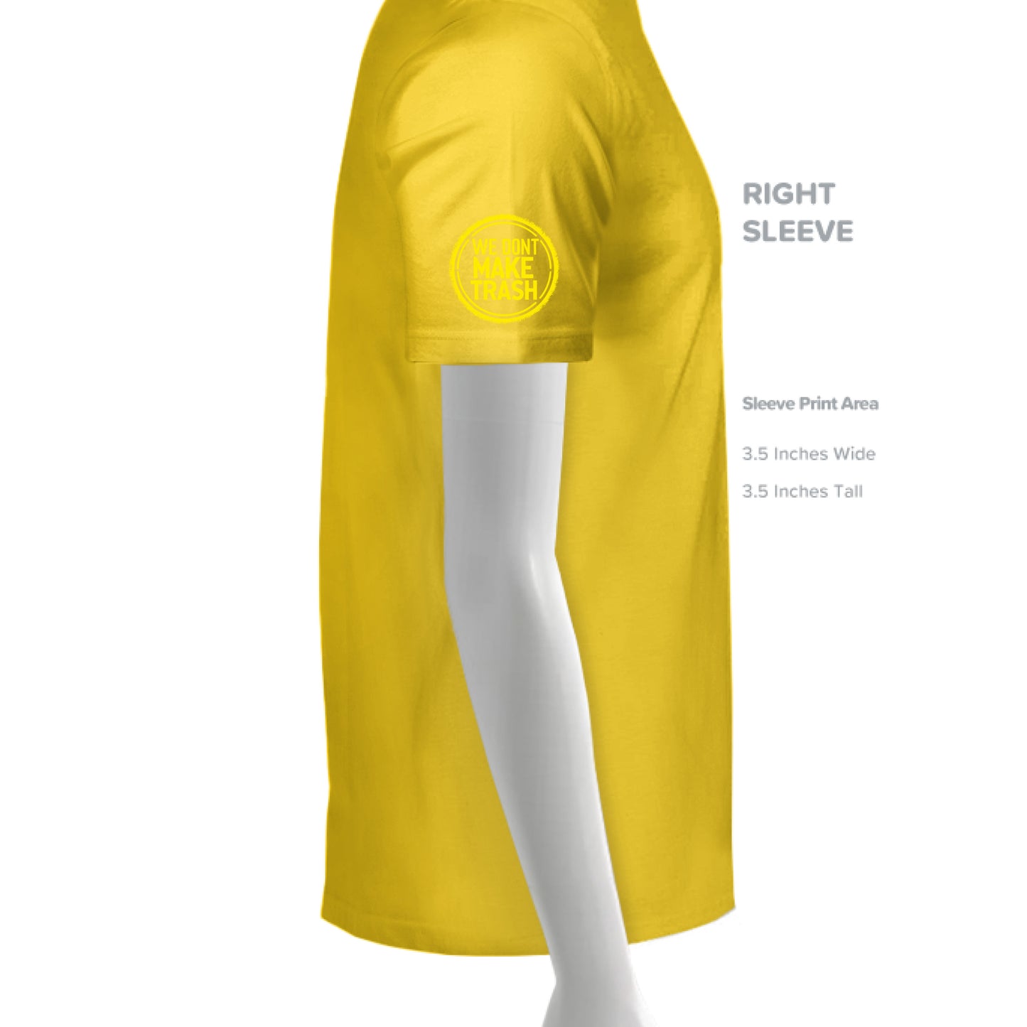 MAIZE YELLOW - SLEEVE_RIGHT