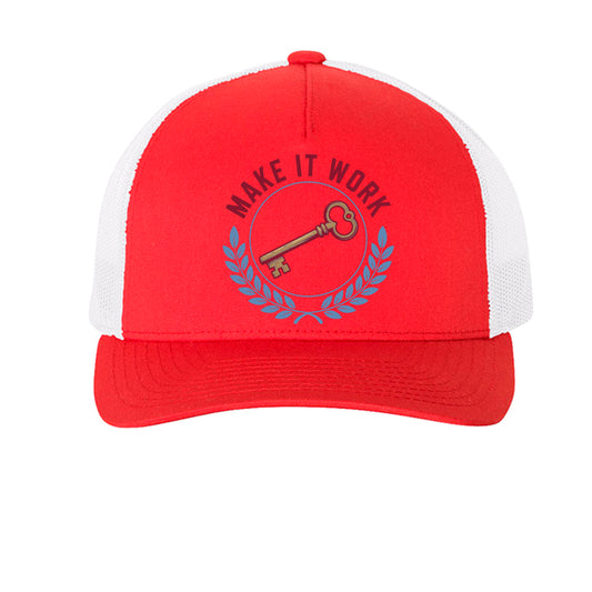 Red/ White - 6506 - FRONT