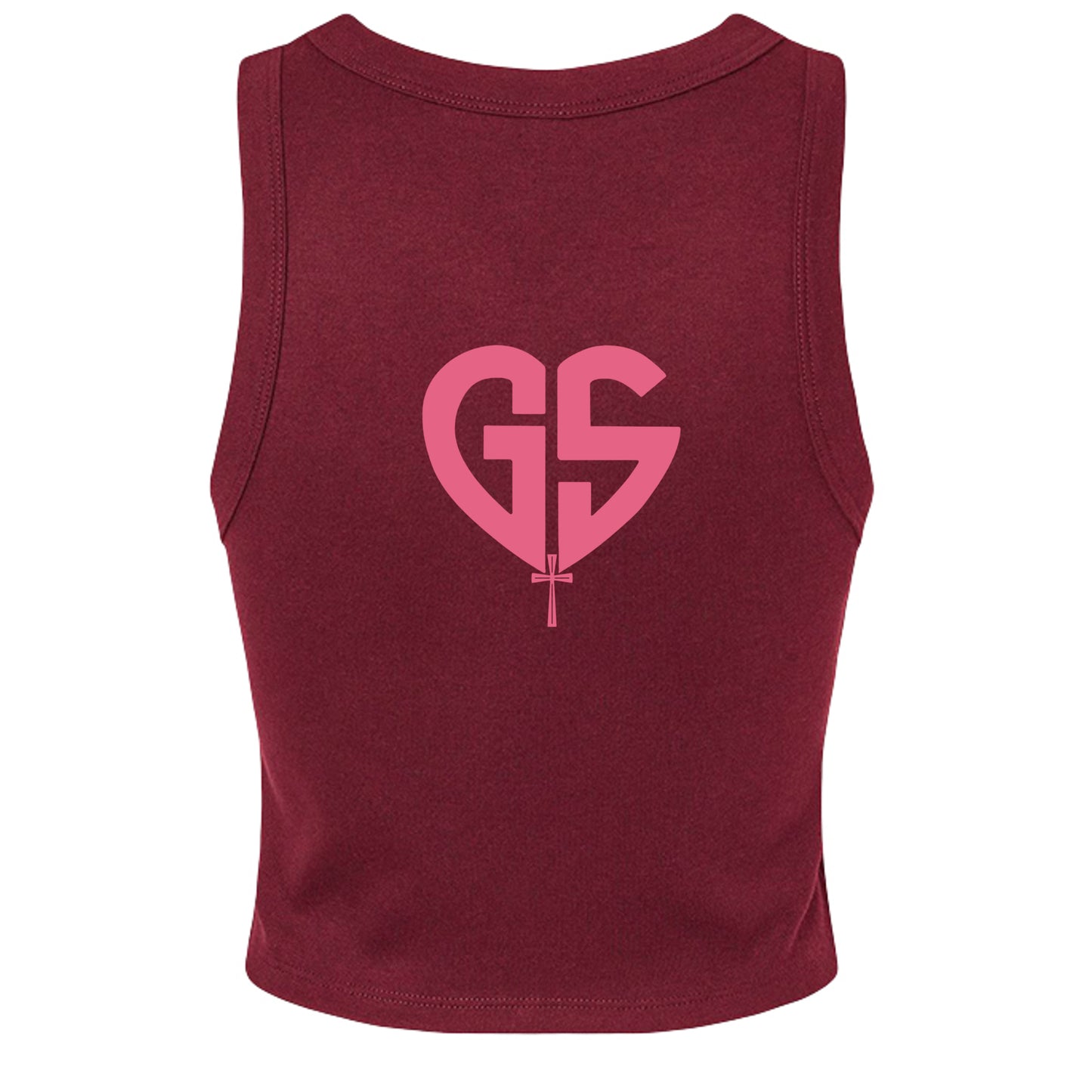 Solid Maroon Blend - 1019 - BACK